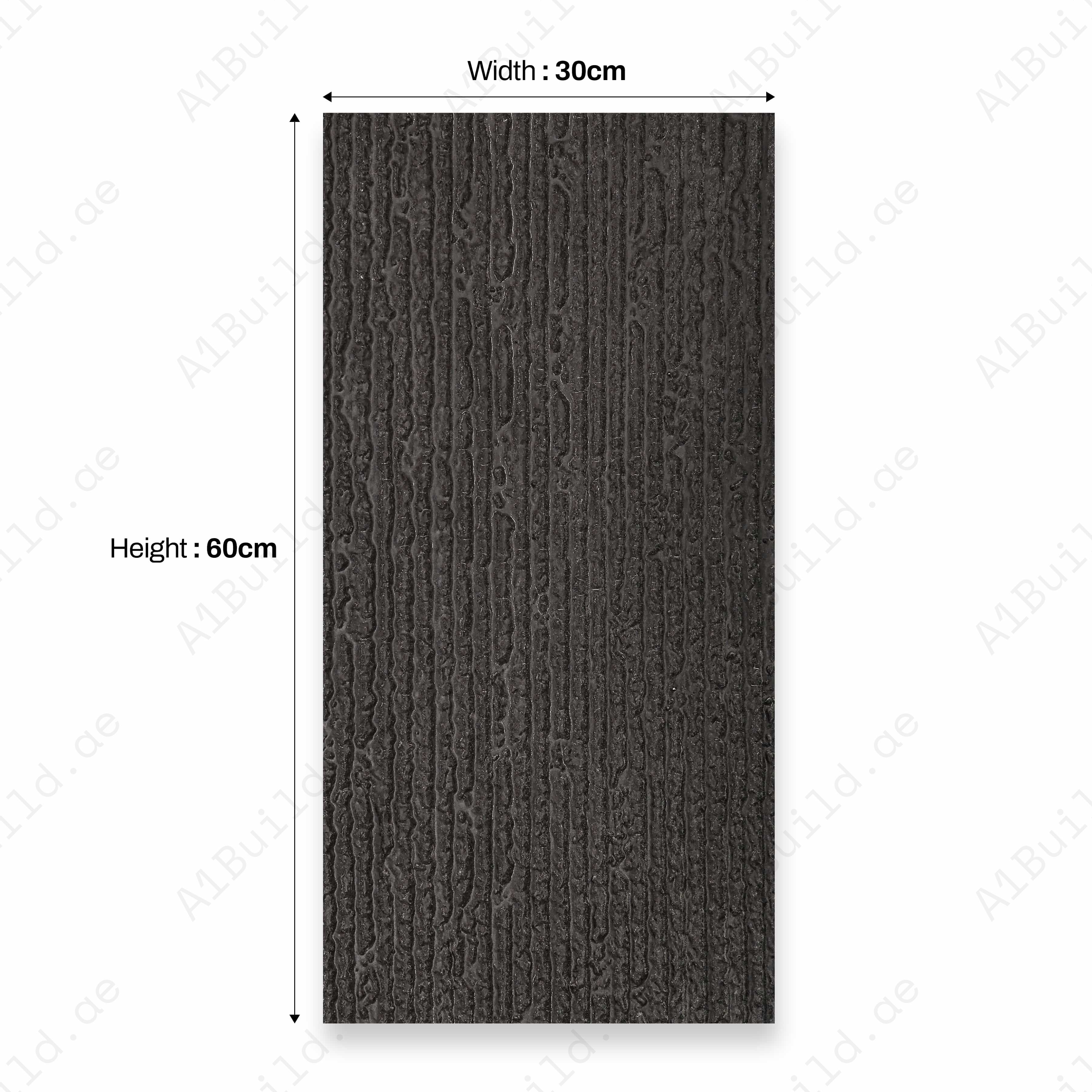 CHARCOAL STRIDE 30X60CM 09MM CERAMIC INDOOR OUTDOOR WALLS TILE1