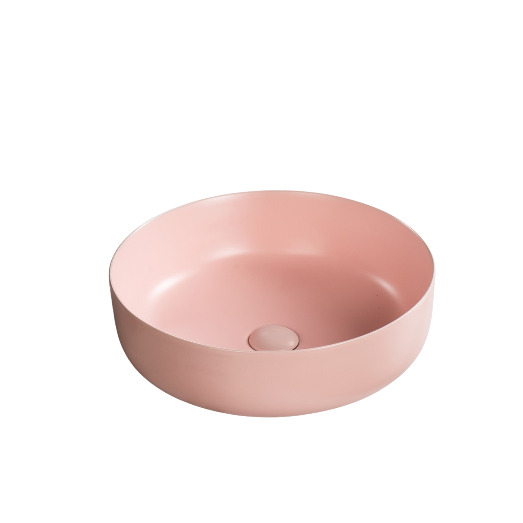 COUNTERTOP WASH BASIN W/O TAP HALE 450*450*140 MM MM, MATTE PINK