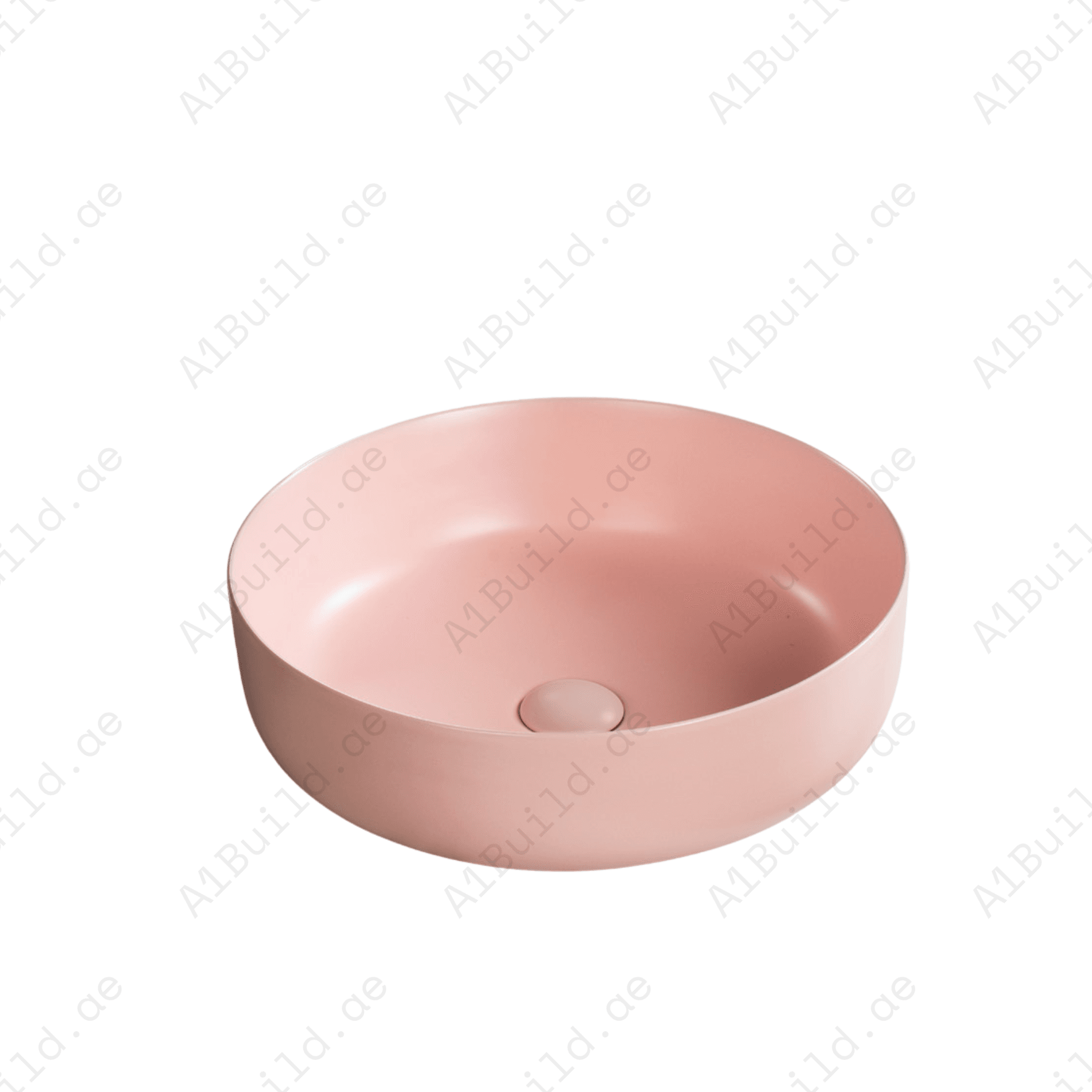 COUNTERTOP WASH BASIN W/O TAP HALE 450*450*140 MM MM, MATTE PINK