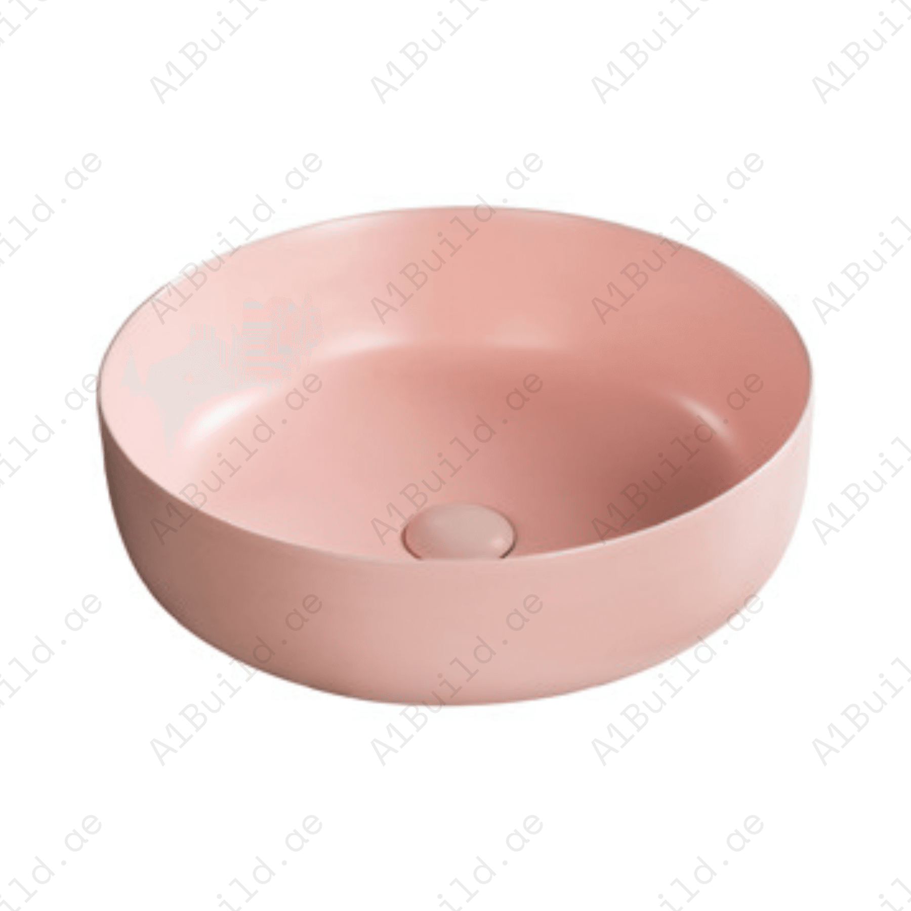 COUNTERTOP WASH BASIN W/O TAP HALE 450*450*140 MM MM, MATTE PINK