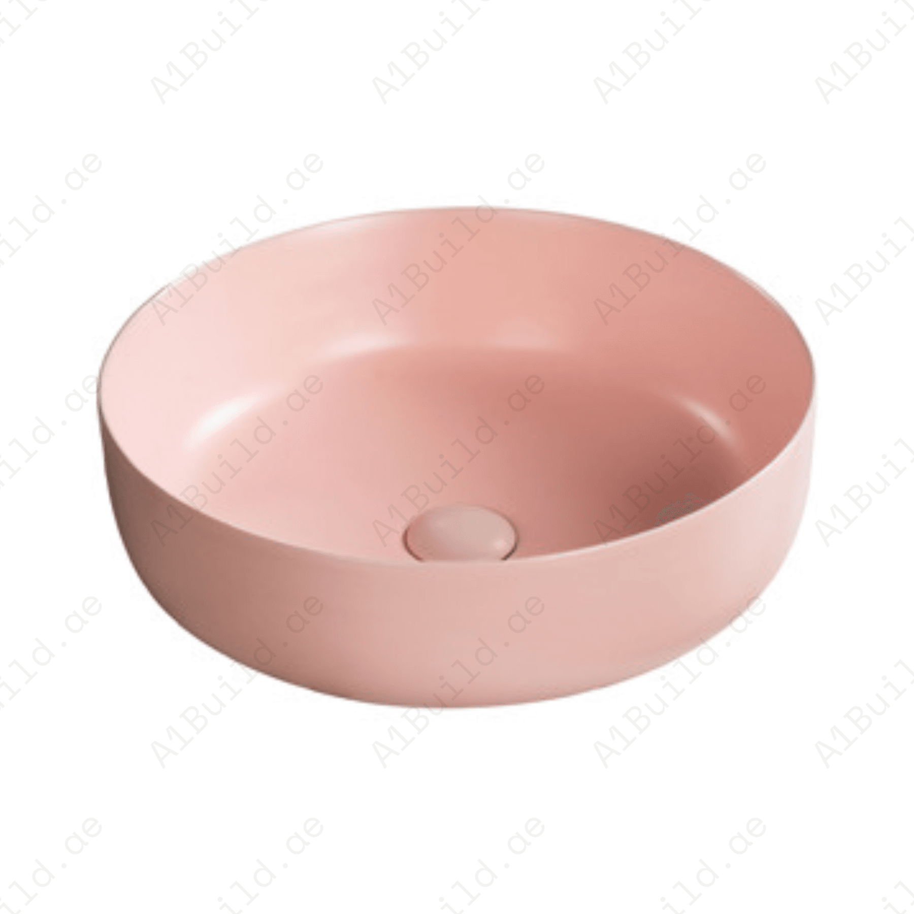COUNTERTOP WASH BASIN W/O TAP HALE 450*450*140 MM MM, MATTE PINK