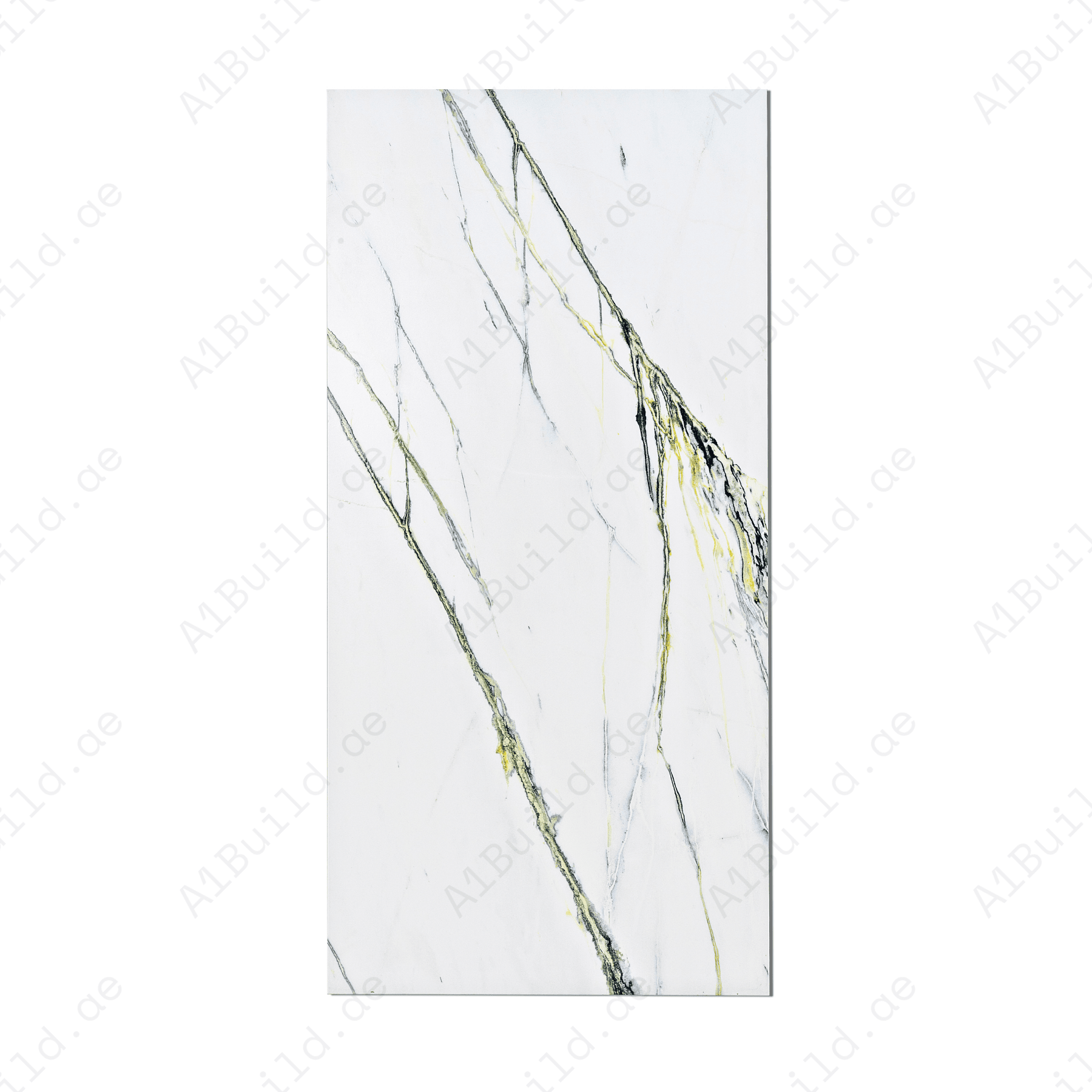 Calacatta Emerald Glitter Matt Tiles 60x120cm - Luxe & Timeless