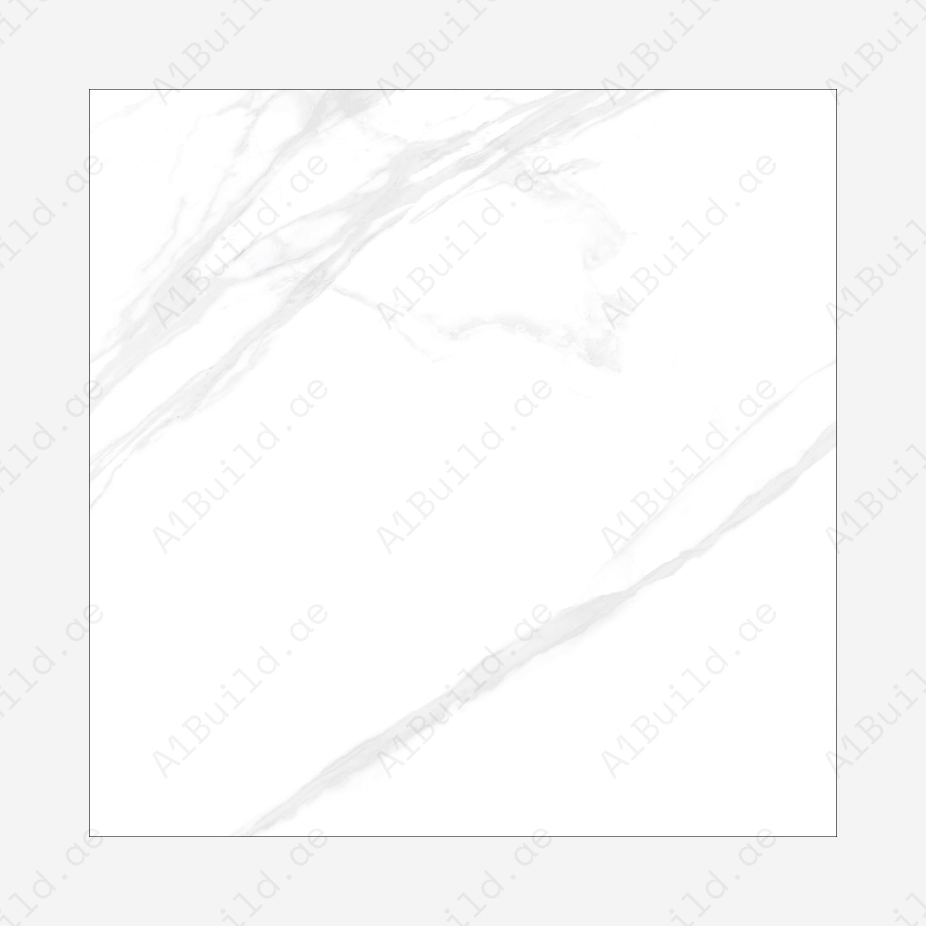 Calacutta White (120X120cm 09mm Random Matt Porcelain Tiles for Indoor Spaces)