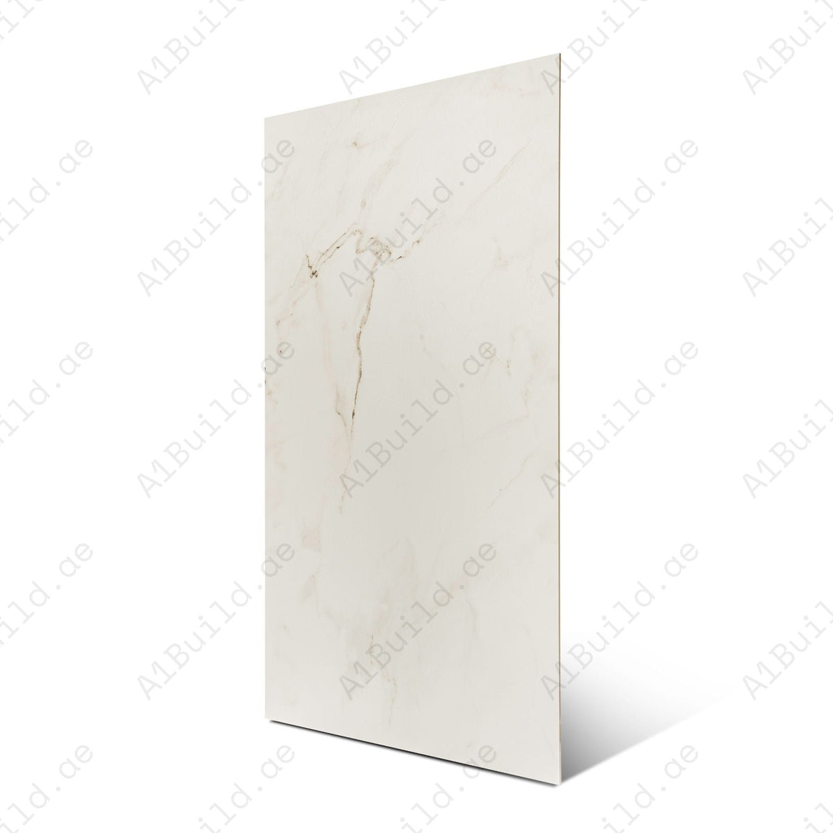 Calcatta porcelain tile in 60x120cm size featuring elegant white marble texture with soft grey veining and durable 9mm thickness for floors and walls.