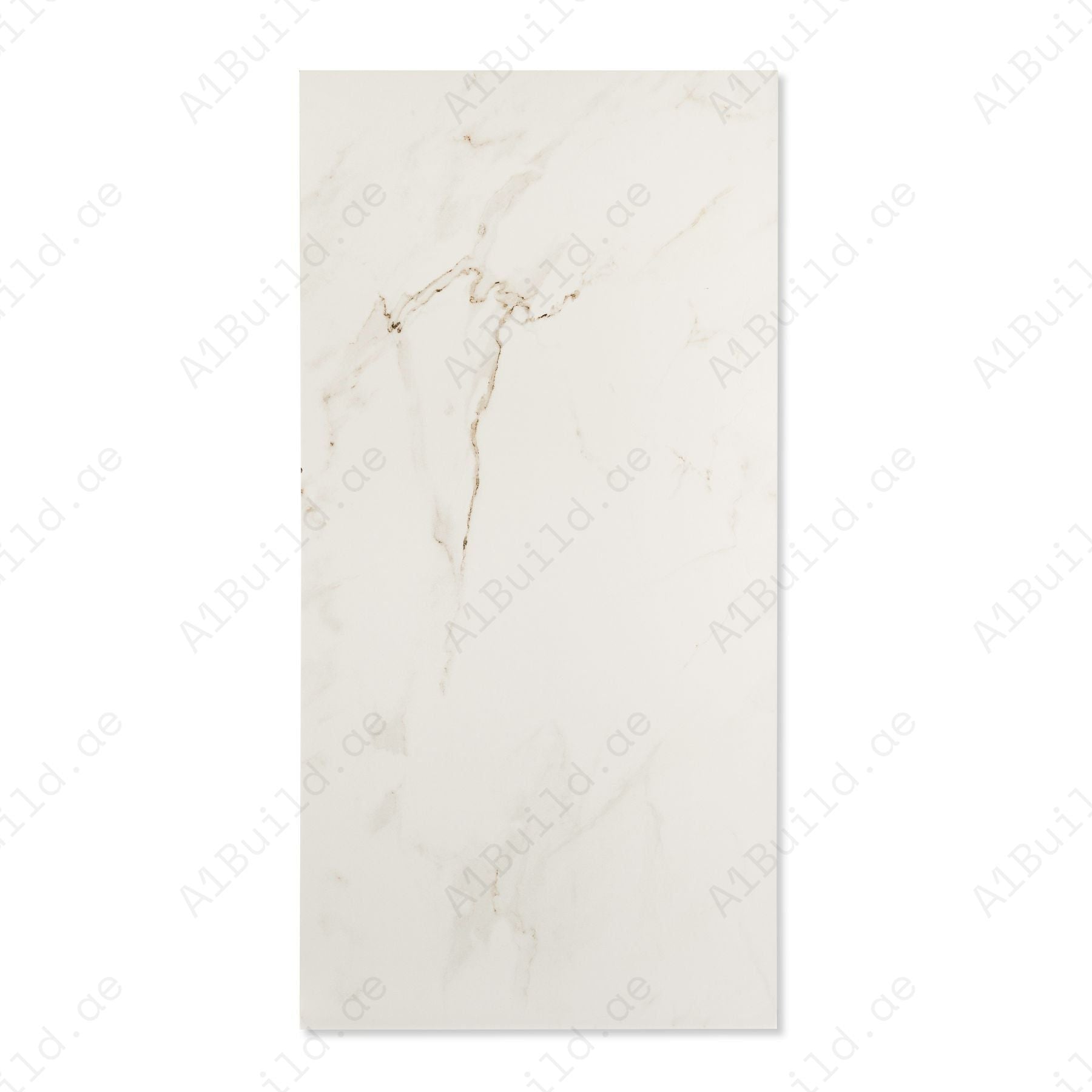 Calcatta porcelain tile in 60x120cm size featuring elegant white marble texture with soft grey veining and durable 9mm thickness for floors and walls.