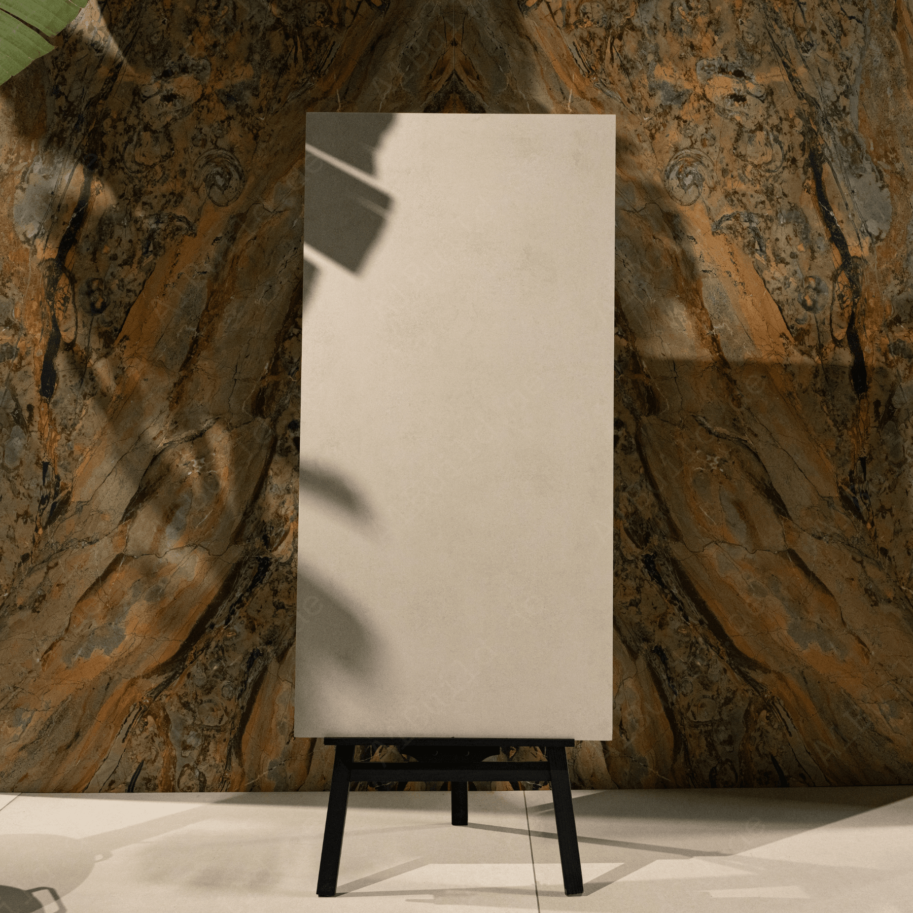 Caldera Ash porcelain tile 60x120cm with 9mm thickness features a modern stone look, durable porcelain body, premium finish for floors and walls.