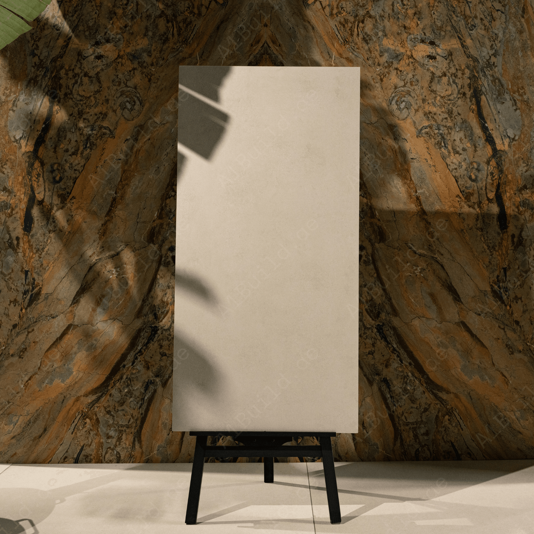 Caldera Ash porcelain tile 60x120cm with 9mm thickness features a modern stone look, durable porcelain body, premium finish for floors and walls.