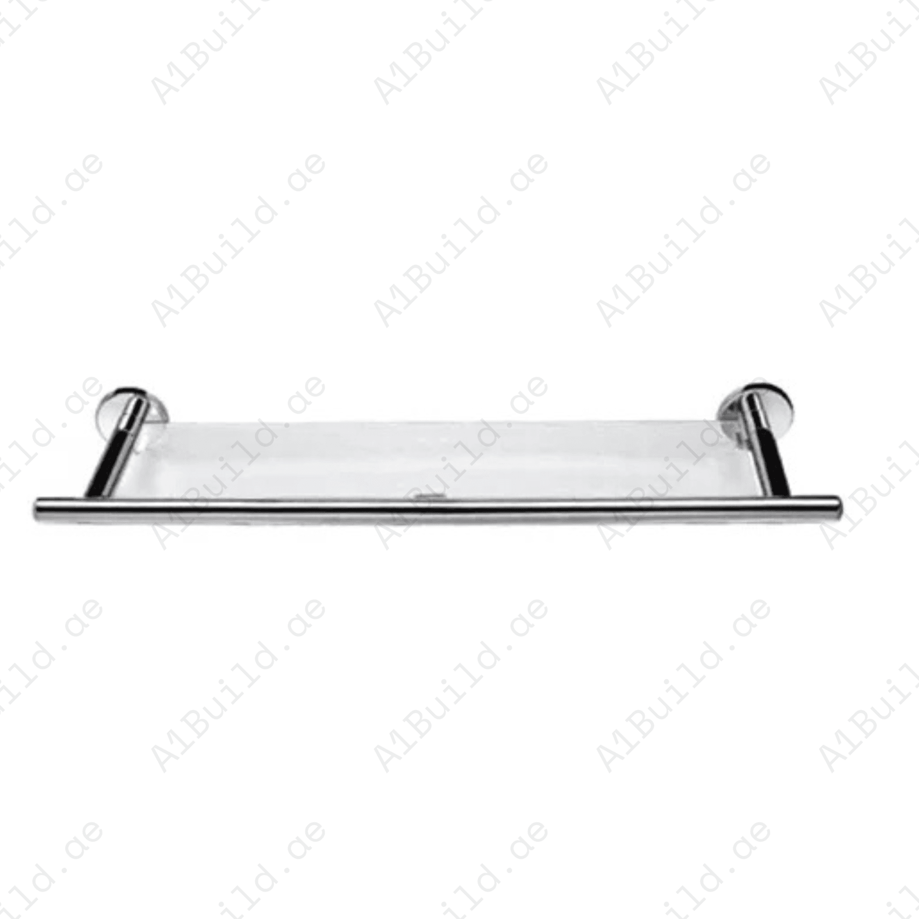 CaliberGlassShelfChromeFinishwithWallFasteningScrews_2