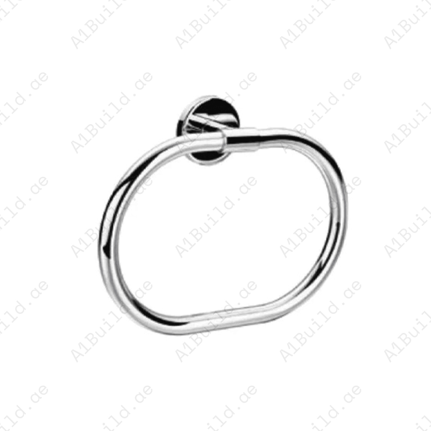 CaliberTowelRing_ChromeFinishwithWallFastening_2