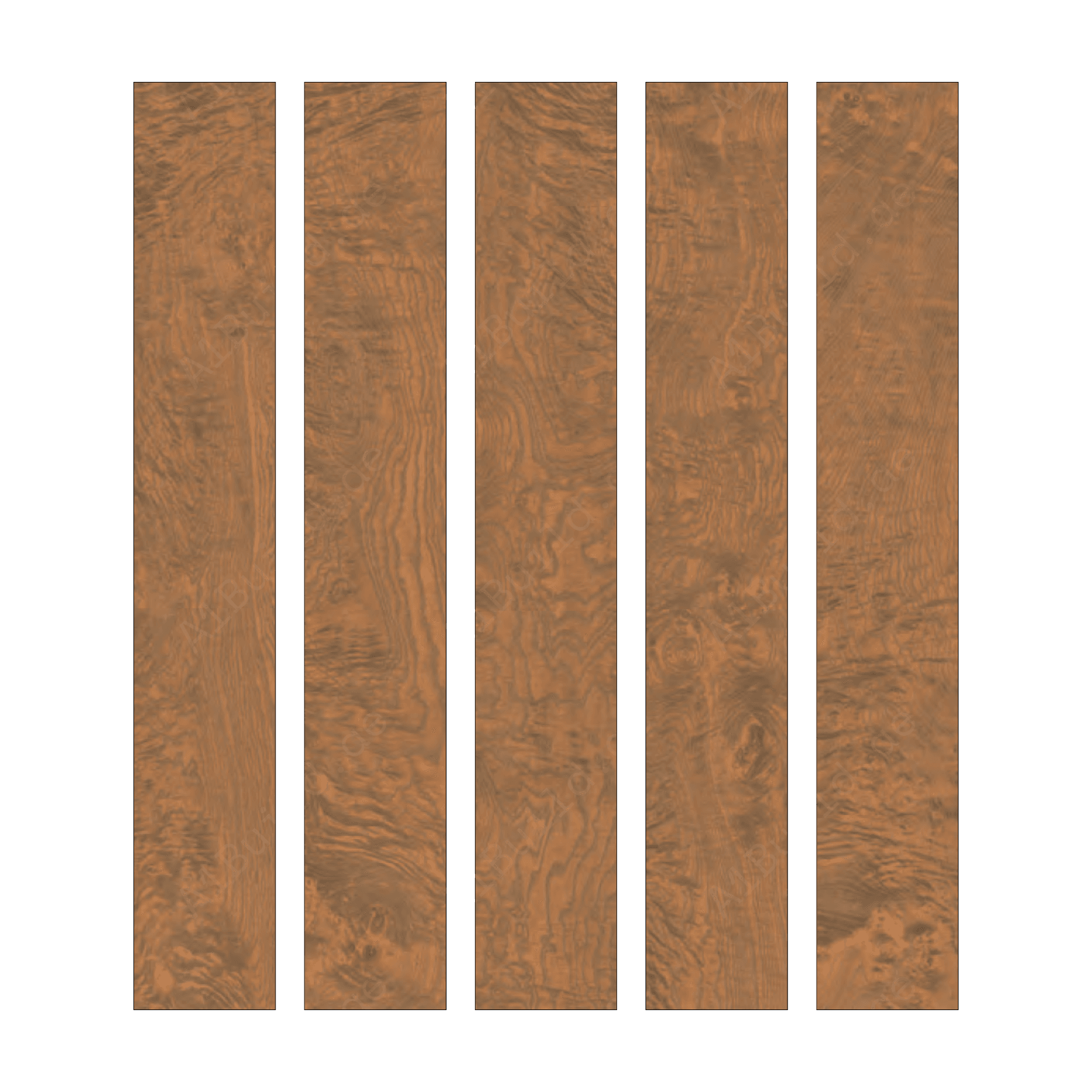 Canaletto Brown (20X120cm Matt Finish Parquet Porcelain Indoor, Floor Tiles)