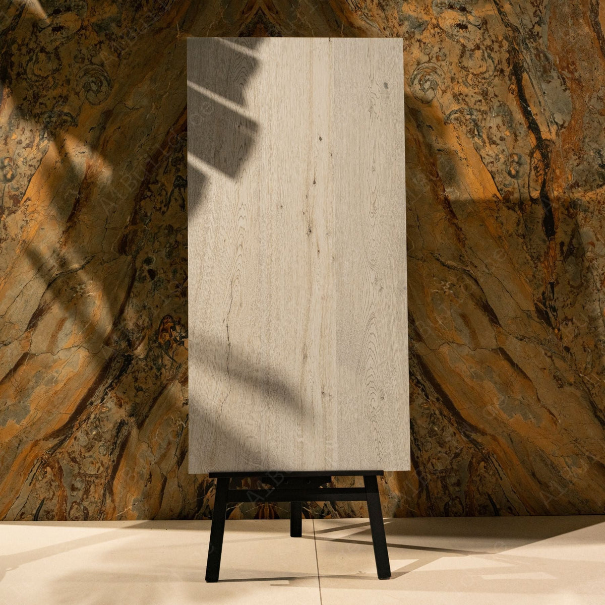 Cedar Crema 60x120cm porcelain tile with warm crema wood tones and durable 9mm thickness for modern interiors.