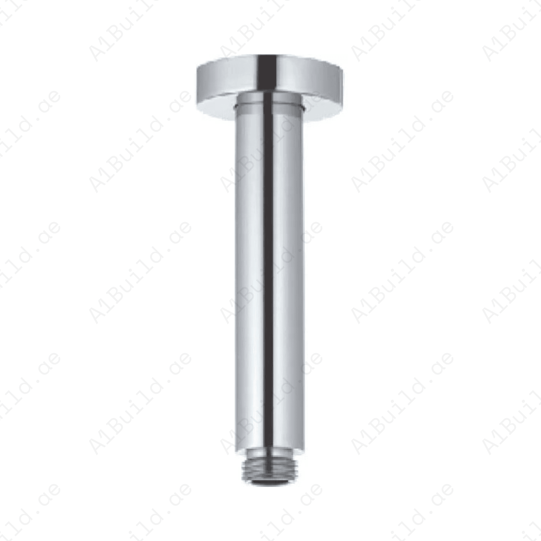 CeilingShowerArm150mm_ChromeFinishwithDN15Thread