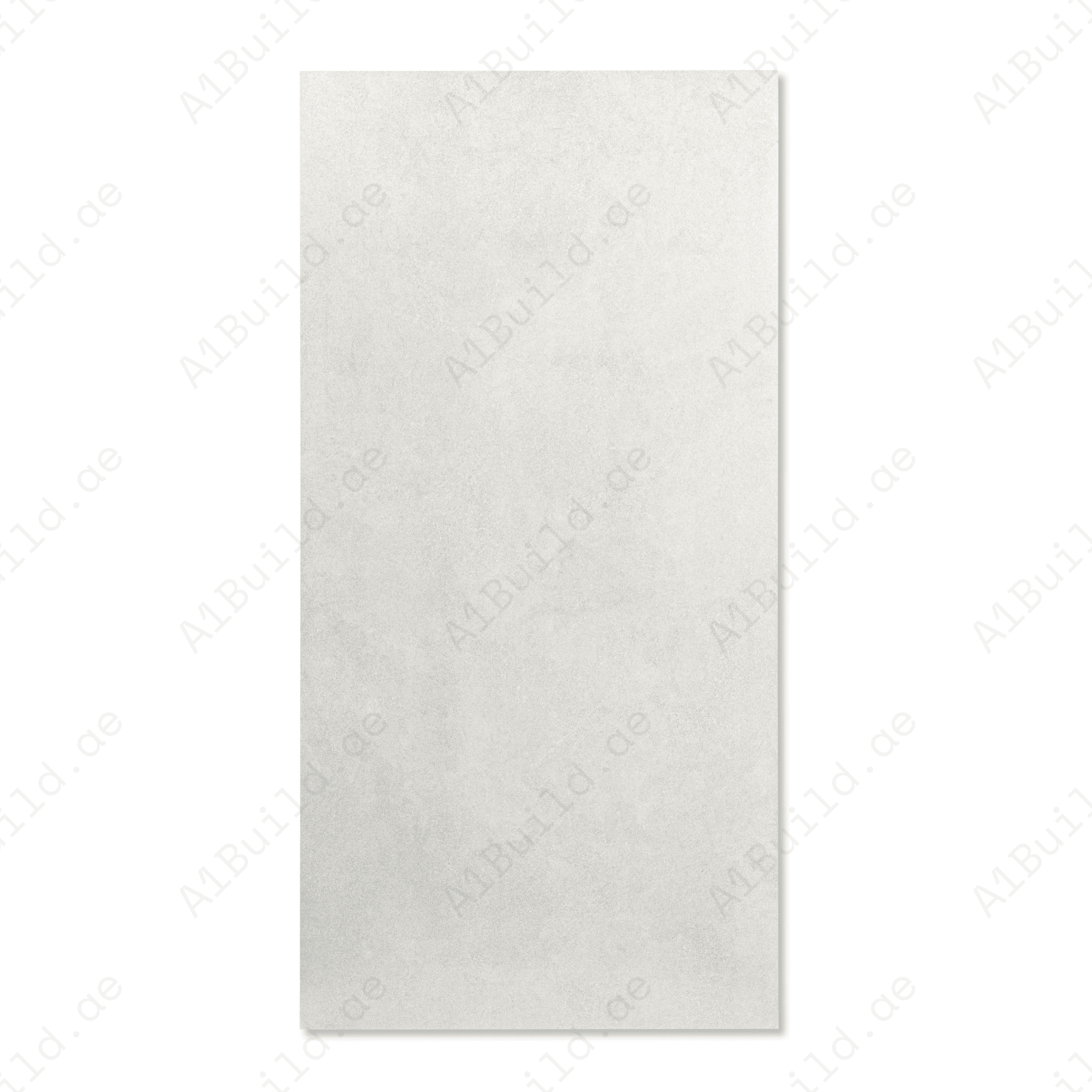 Cemento Bianco porcelain tile 60x120cm with 9mm thickness features a modern concrete look, durable porcelain body for floors and walls.