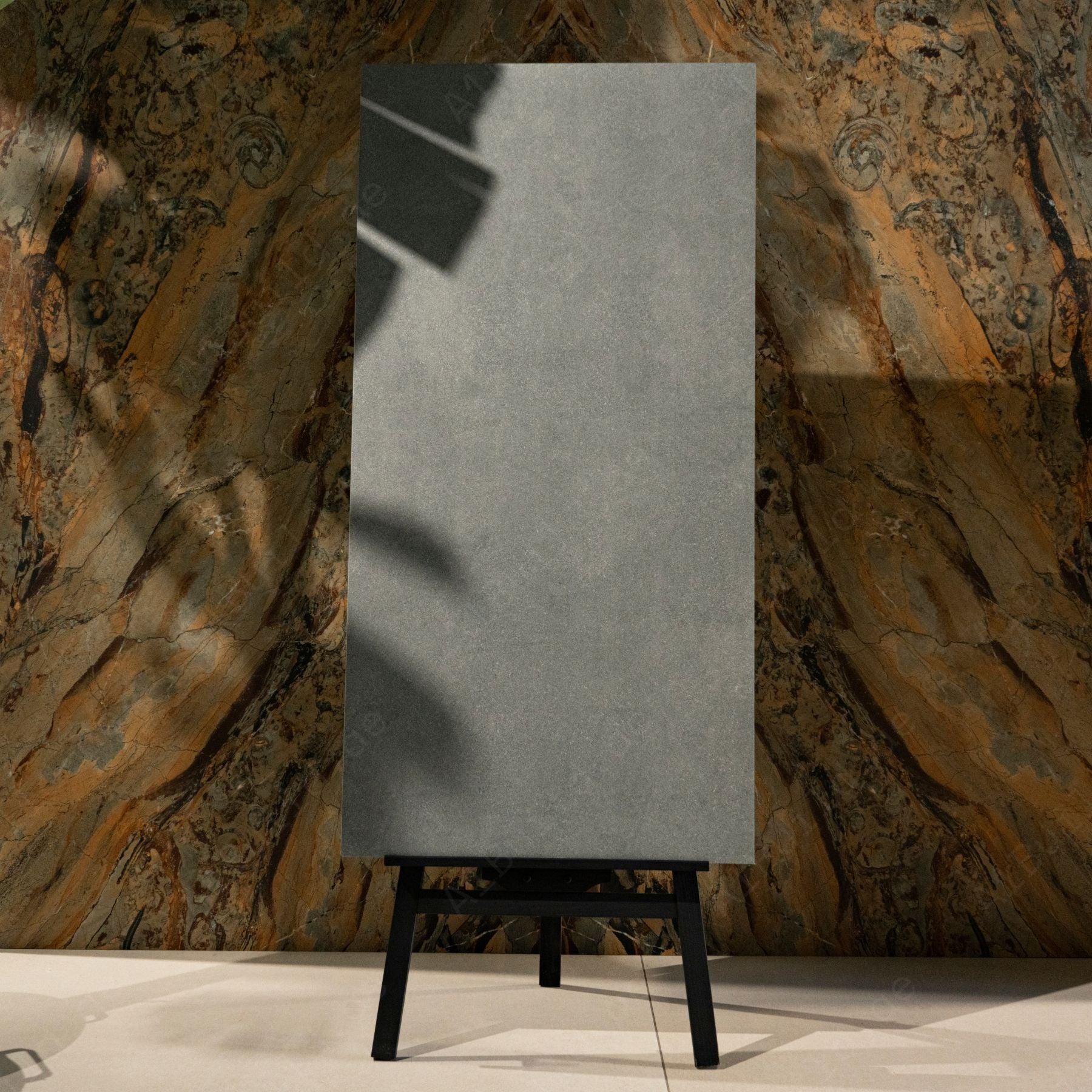 Cemento Gris porcelain tile in 60x120cm offers a contemporary cement look with durable porcelain performance, suitable for high-quality floor and wall use.