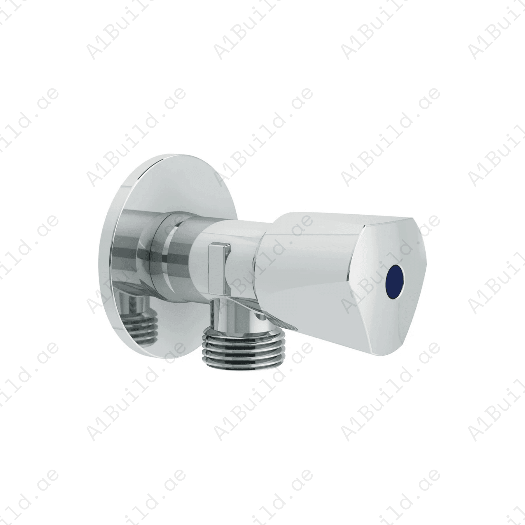 Chrome Brass Angle Valve – 1/4 Turn for Smooth Water Control