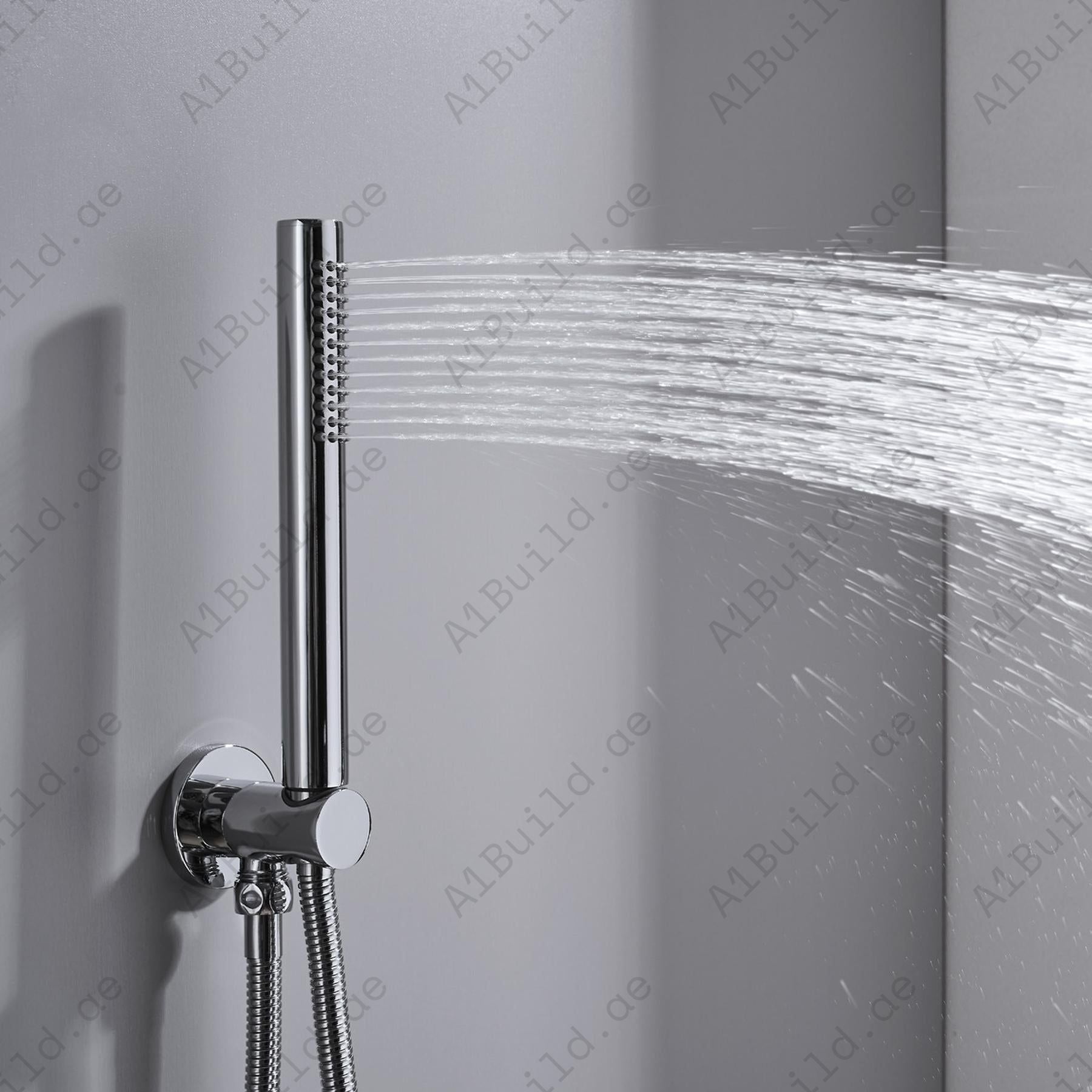 Chrome Concealed Bath & Shower Mixer2
