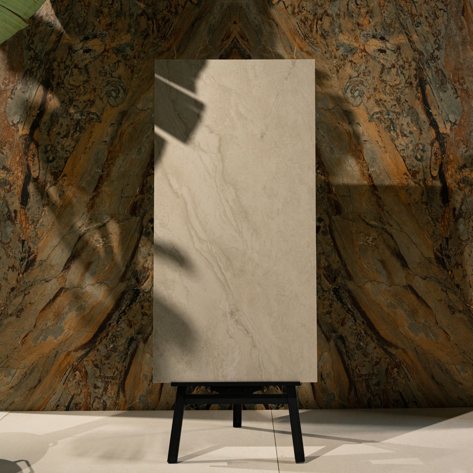 Cinat Beige porcelain tile 60x120cm with 9mm thickness features a warm marble look, durable porcelain body, premium finish for floors and walls.