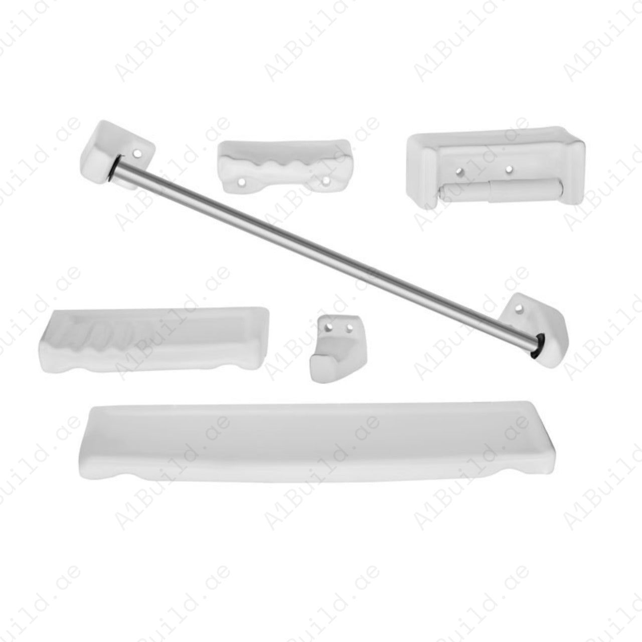 Classic White Ceramic Bathroom Accessories