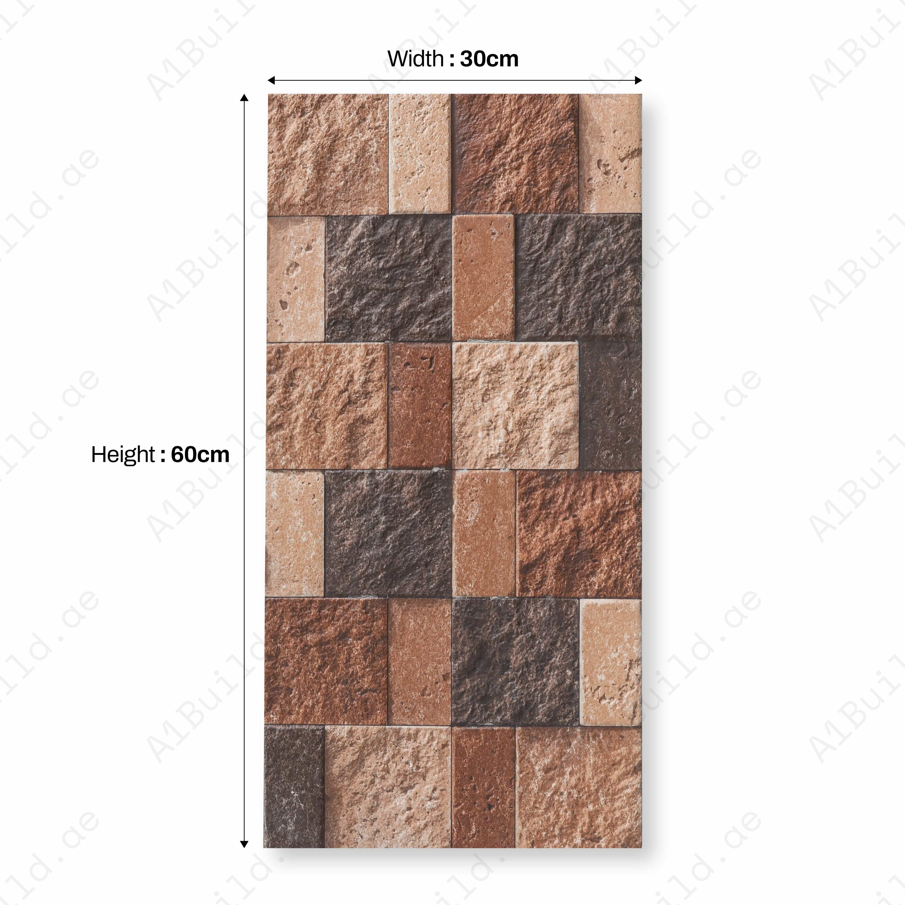 Clasycube Verde | Decorative Tile for Indoor Kitchen & Bathroom