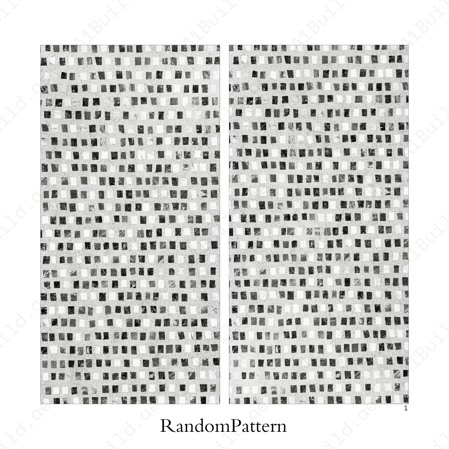 CLOBBER CHIPS GREY 60x120cm Carving Matt Porcelain Tile – 09MM