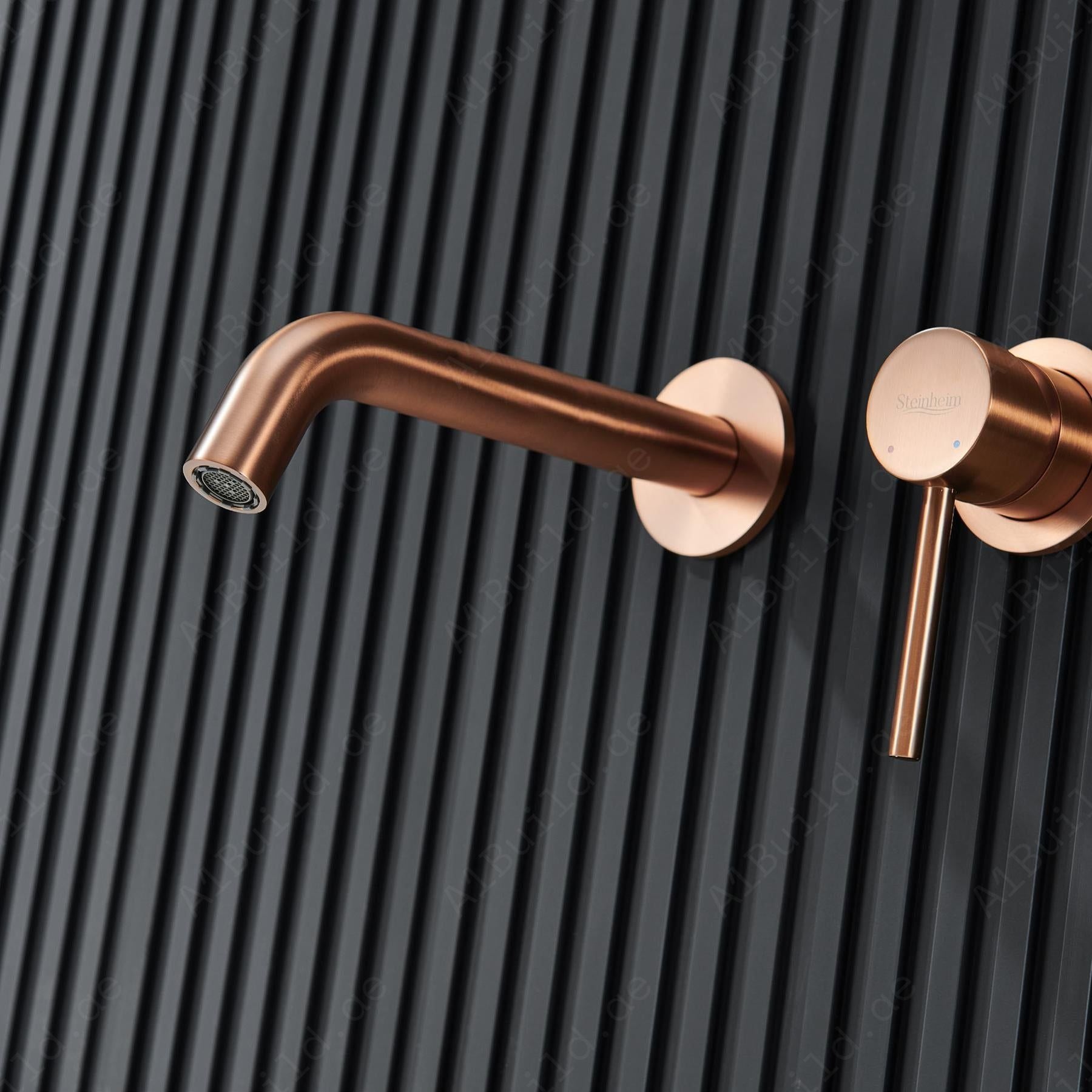 Coffee Gold Single Lever Wall Mounted