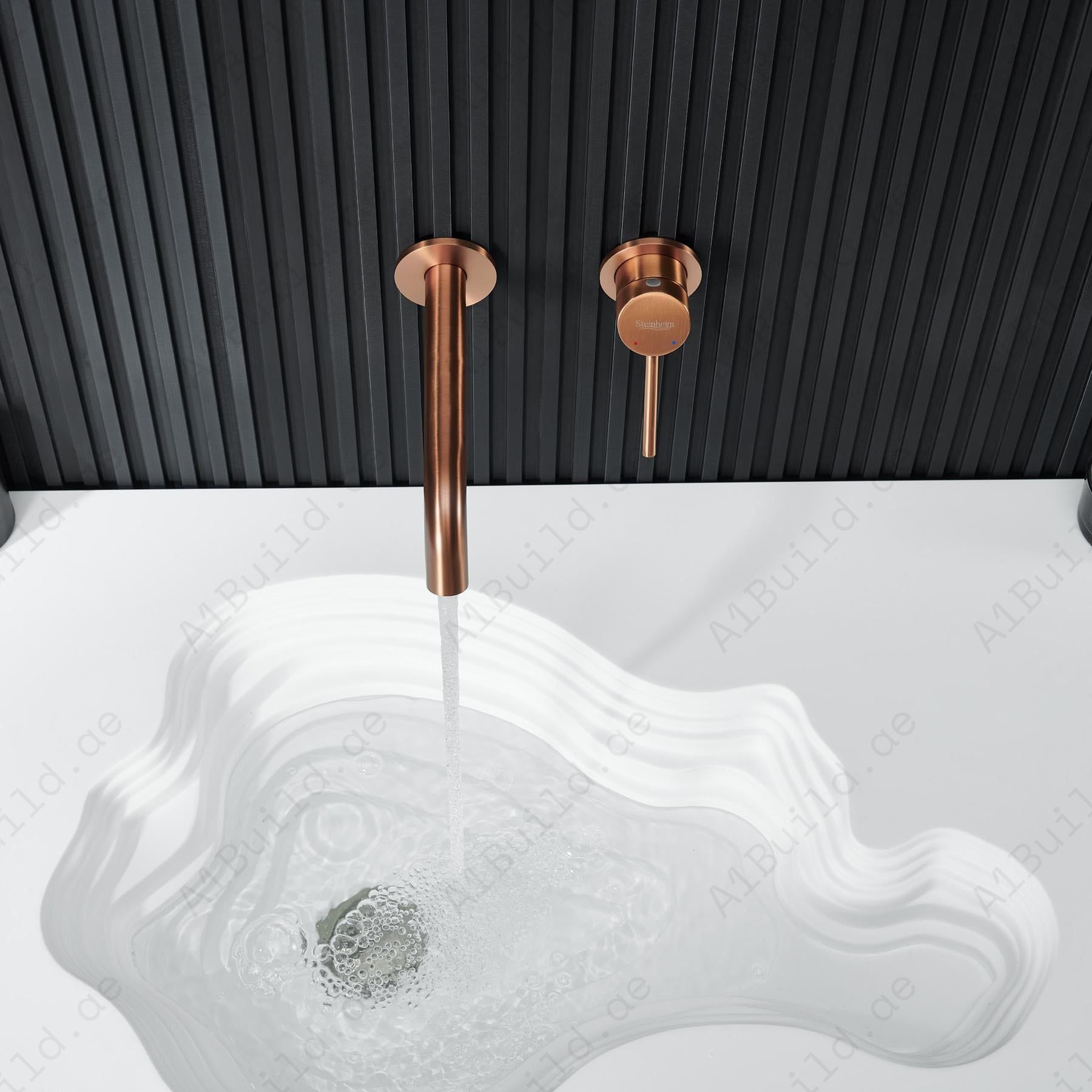 Coffee Gold Single Lever Wall Mounted1