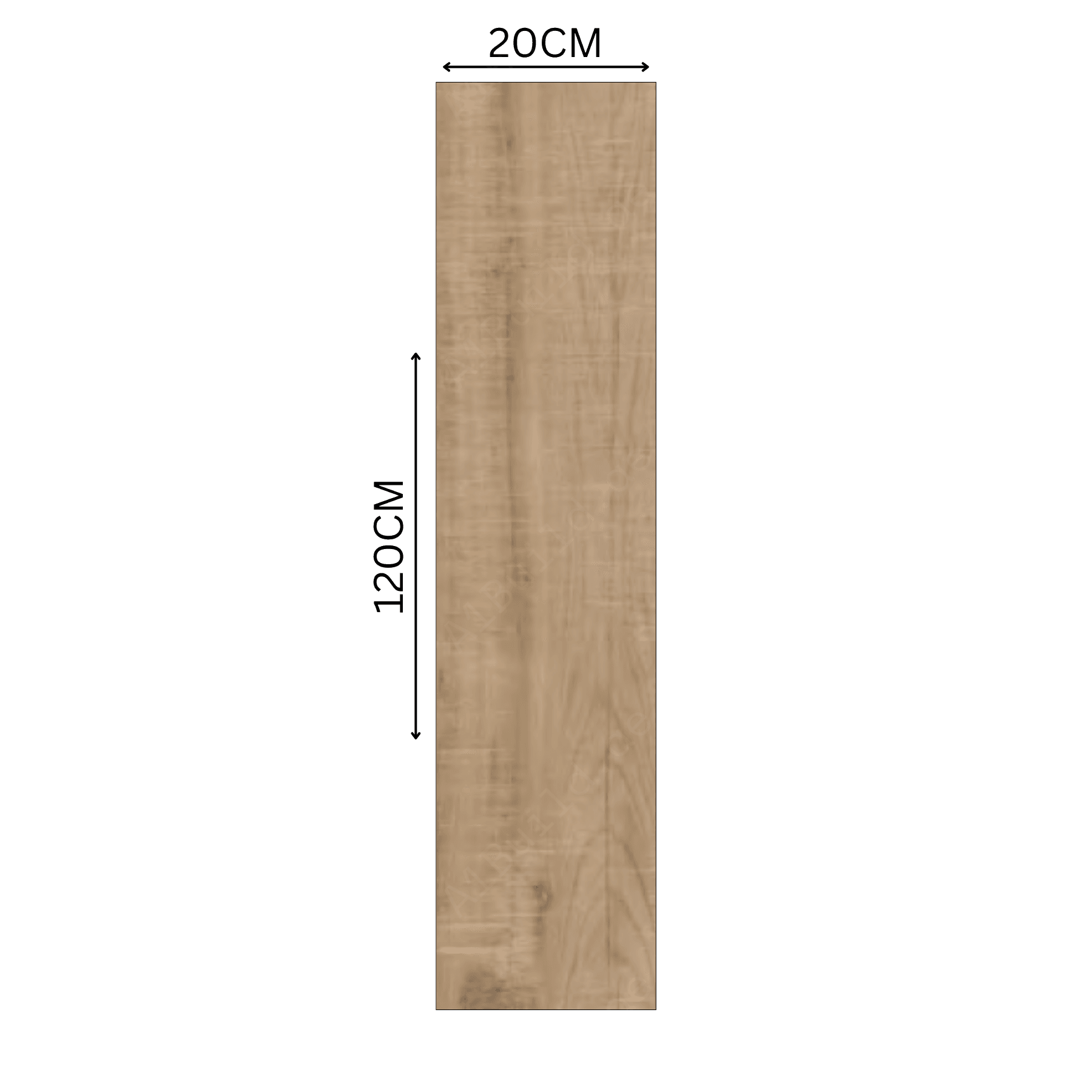 Columbia Marrone (20X120cm Matt Finish Parquet Porcelain Indoor, Floor Tiles)