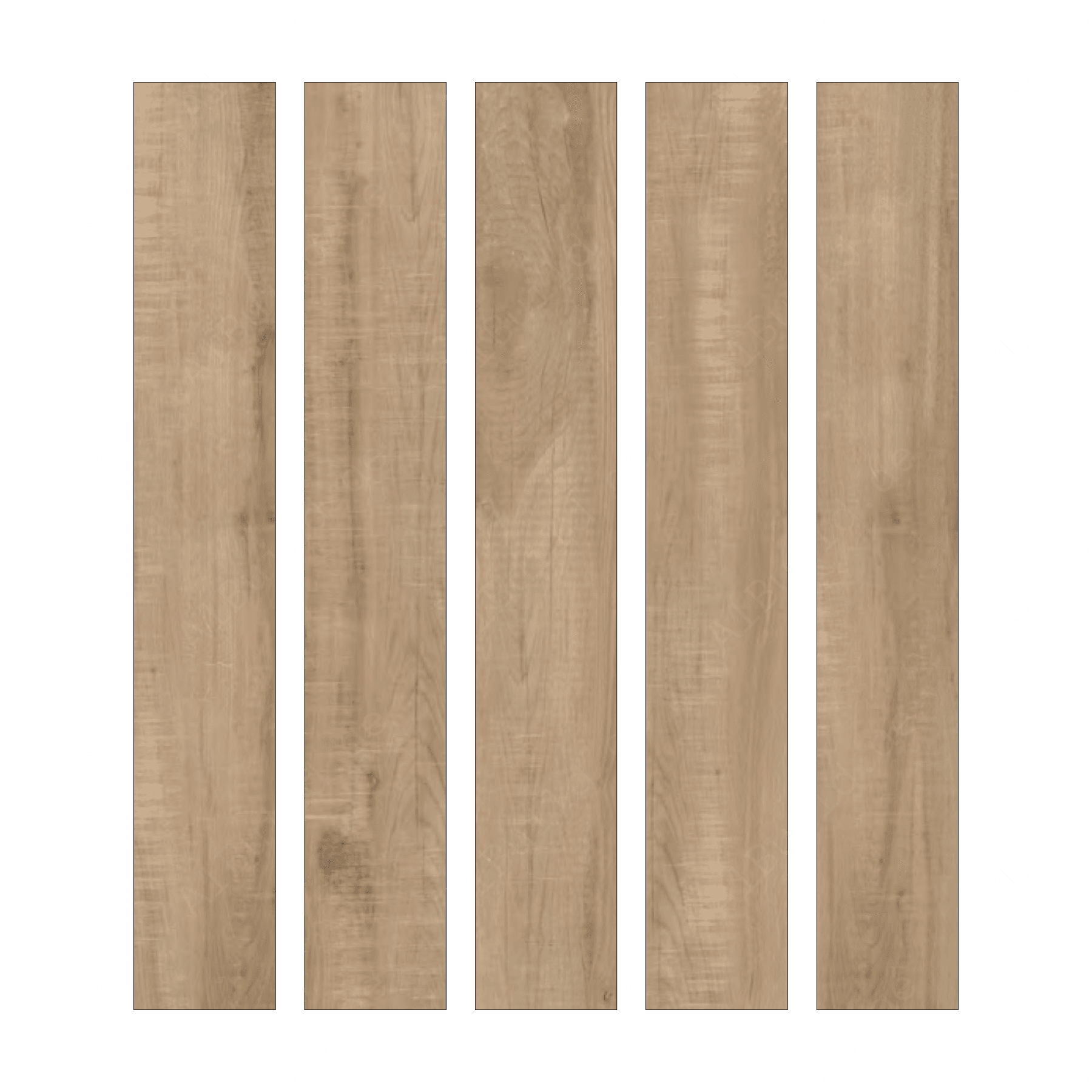 Columbia Marrone (20X120cm Matt Finish Parquet Porcelain Indoor, Floor Tiles)
