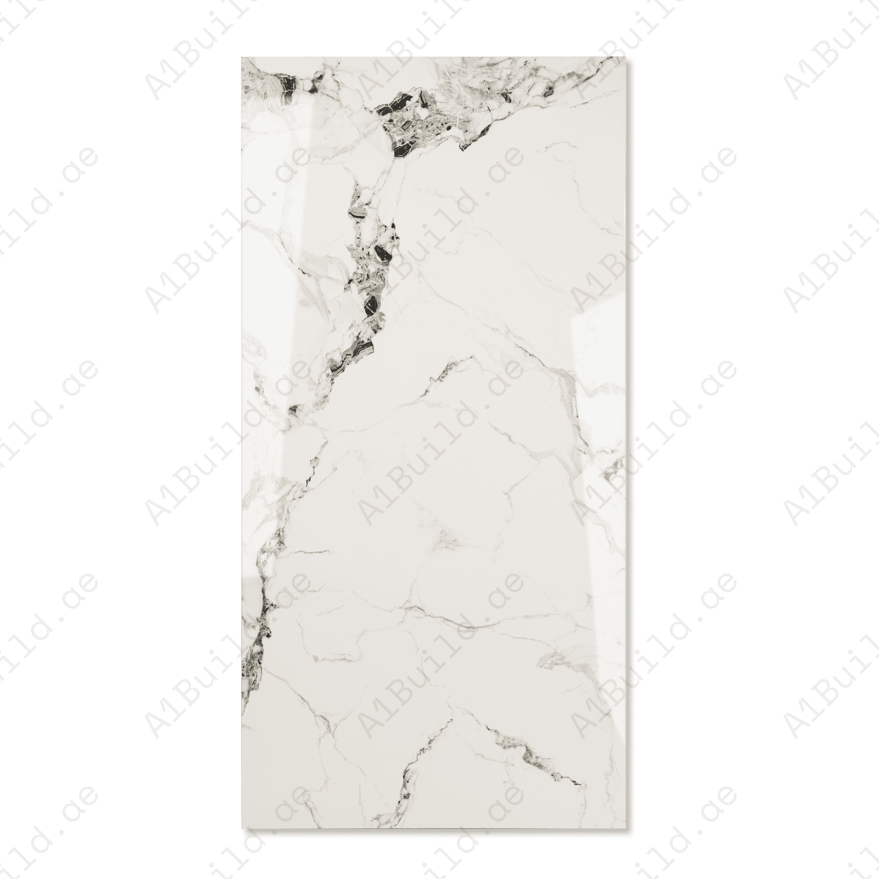 Crystal Ash porcelain tile 60x120cm 9mm thickness, ash grey marble look design, durable porcelain tile for modern floors and walls.