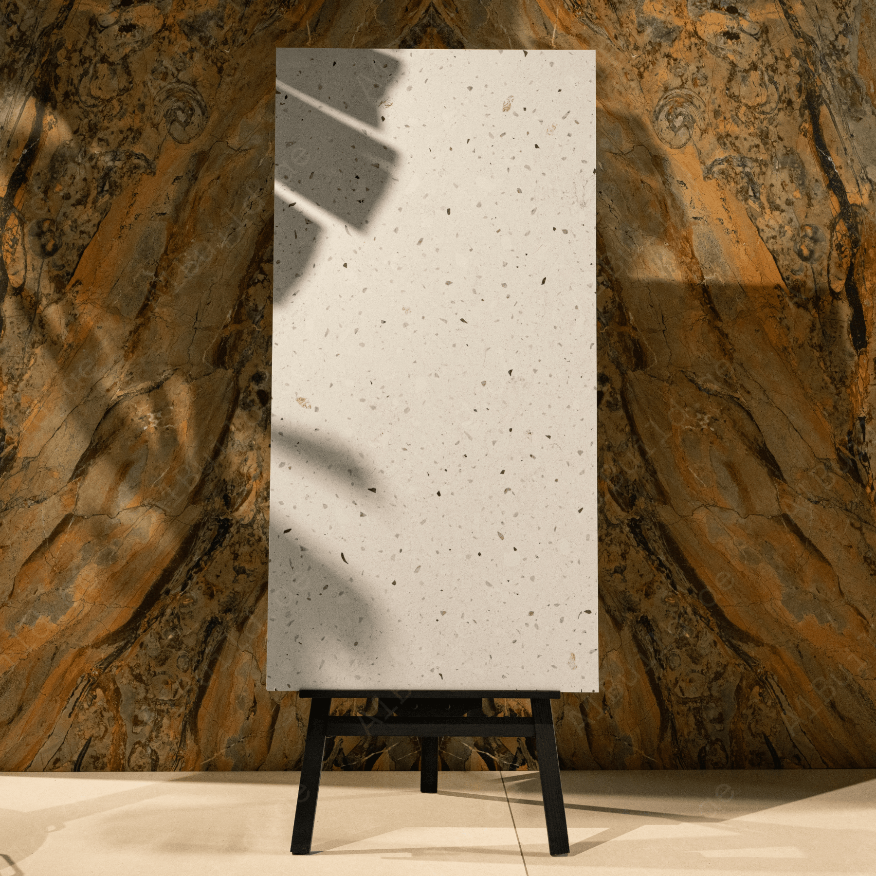 Crystal Bianco porcelain tile 60x120cm with 9mm thickness features a luxury marble look, durable porcelain body, ideal for floors and walls.