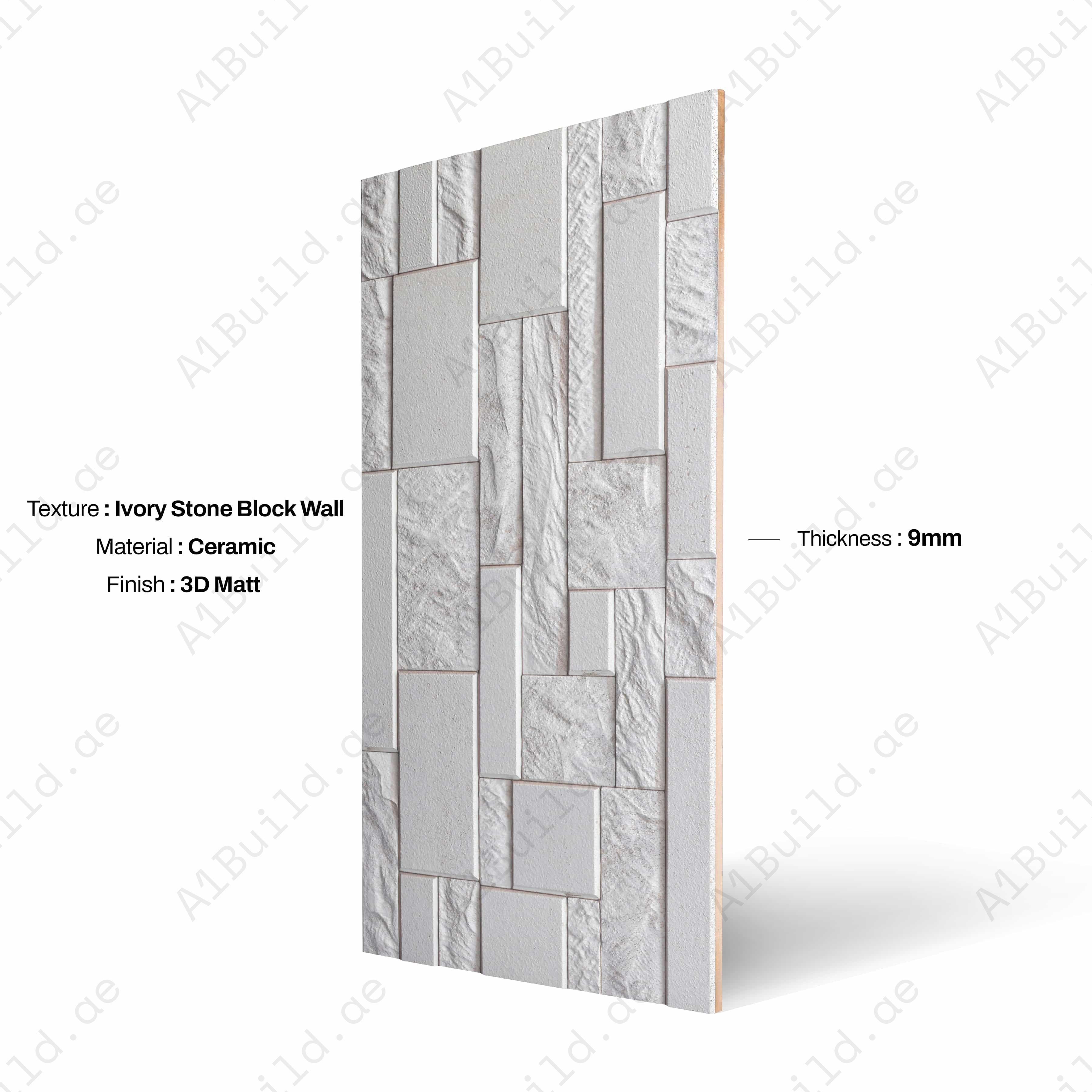 Cubic Bianco – Modern Indoor Tile for Kitchen & Bathroom Walls