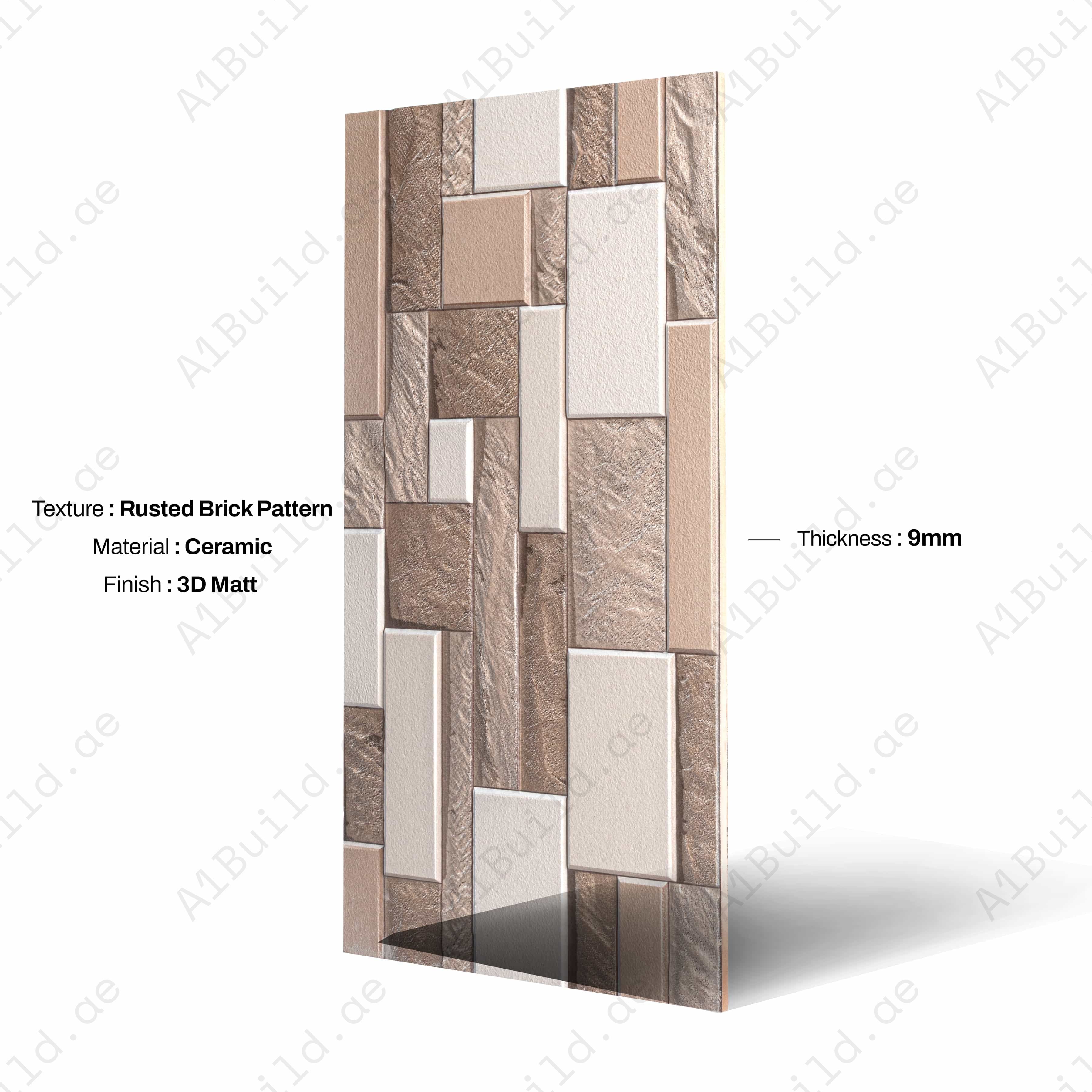 Cubic Verde – Contemporary Indoor Tile for Kitchen & Bathroom Walls