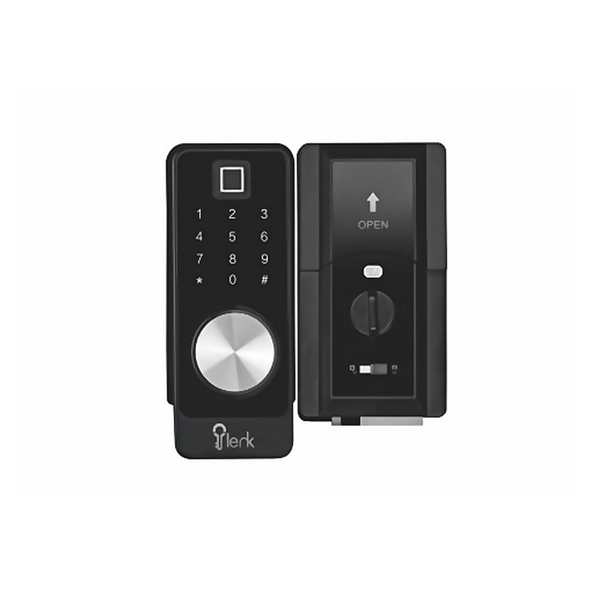 DL.NT.2419.BLK zinc alloy smart door lock from the Hotel Lock Door Lock Series. Fingerprint, password, card, key and app unlocking in zinc alloy. Designed for reliable everyday performance.