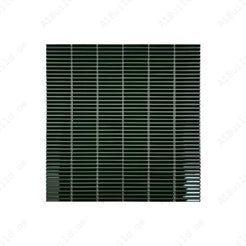 Deep emerald green long strip glossy porcelain mosaic for walls, kitchens, and bathrooms. Durable, stylish, and easy to install with vibrant color finish.
