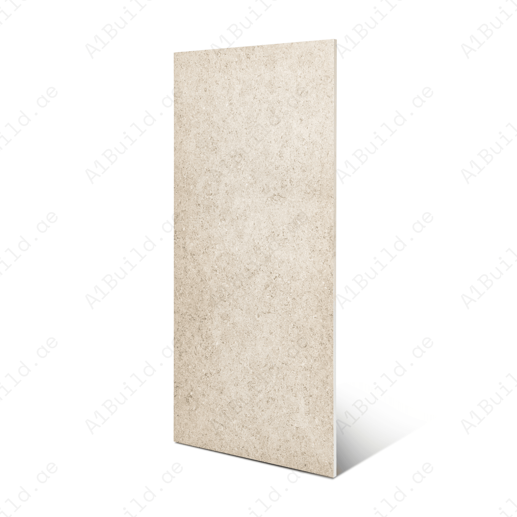 Dijon Limestone Taupe porcelain tile 60x120cm 2mm thickness, taupe stone look design, durable porcelain tile for modern floors and walls.