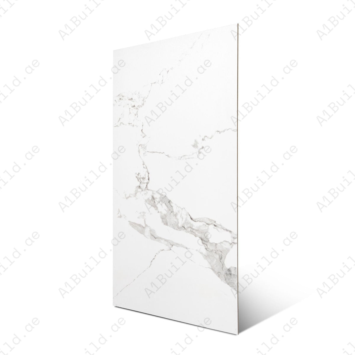 Discover STATUARIO FEATHER porcelain tile 600x1200mm with 9MM thickness and glitter on matt finish. Durable large format tile perfect for elegant shimmer-enhanced flooring and walls.