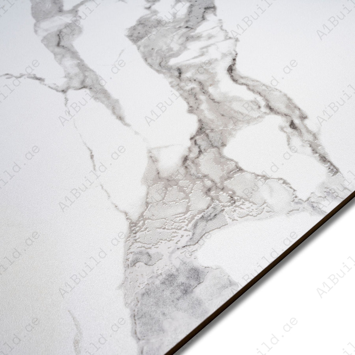 Discover STATUARIO FEATHER porcelain tile 600x1200mm with 9MM thickness and glitter on matt finish. Durable large format tile perfect for elegant shimmer-enhanced flooring and walls.