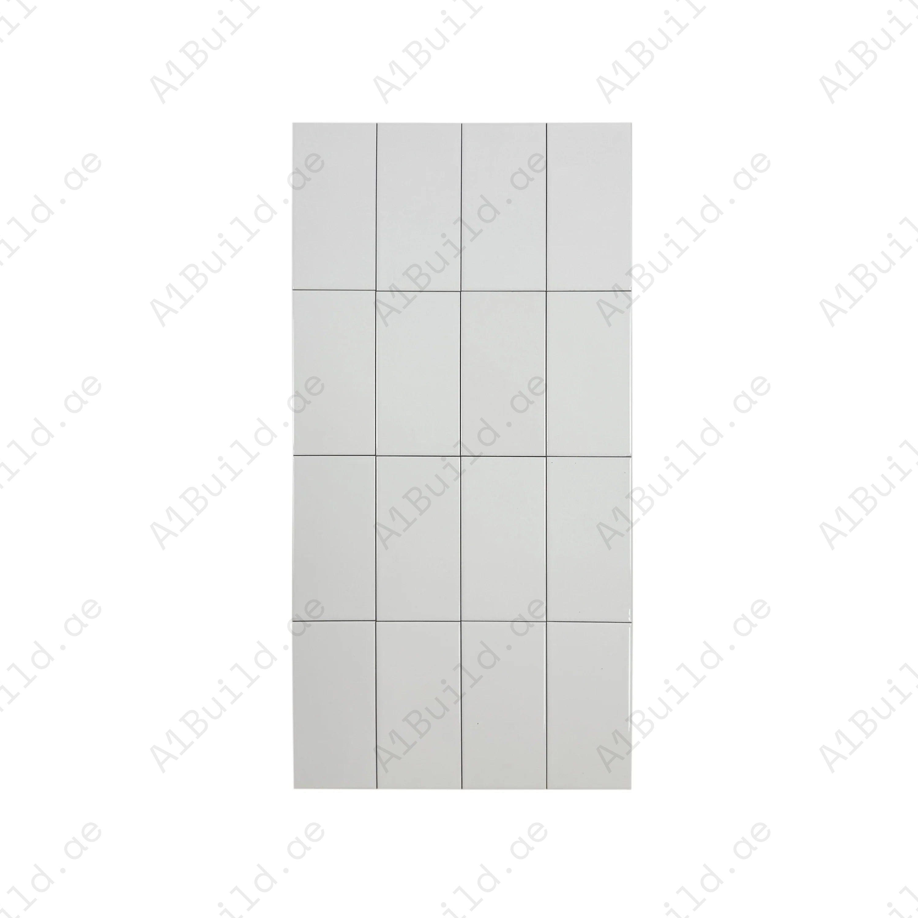 Discover Urban Luxe White Matt Flat Ceramic Tile (100x200 mm) – durable, minimal, and easy to maintain. Perfect for bathrooms, kitchens, and wall décor.