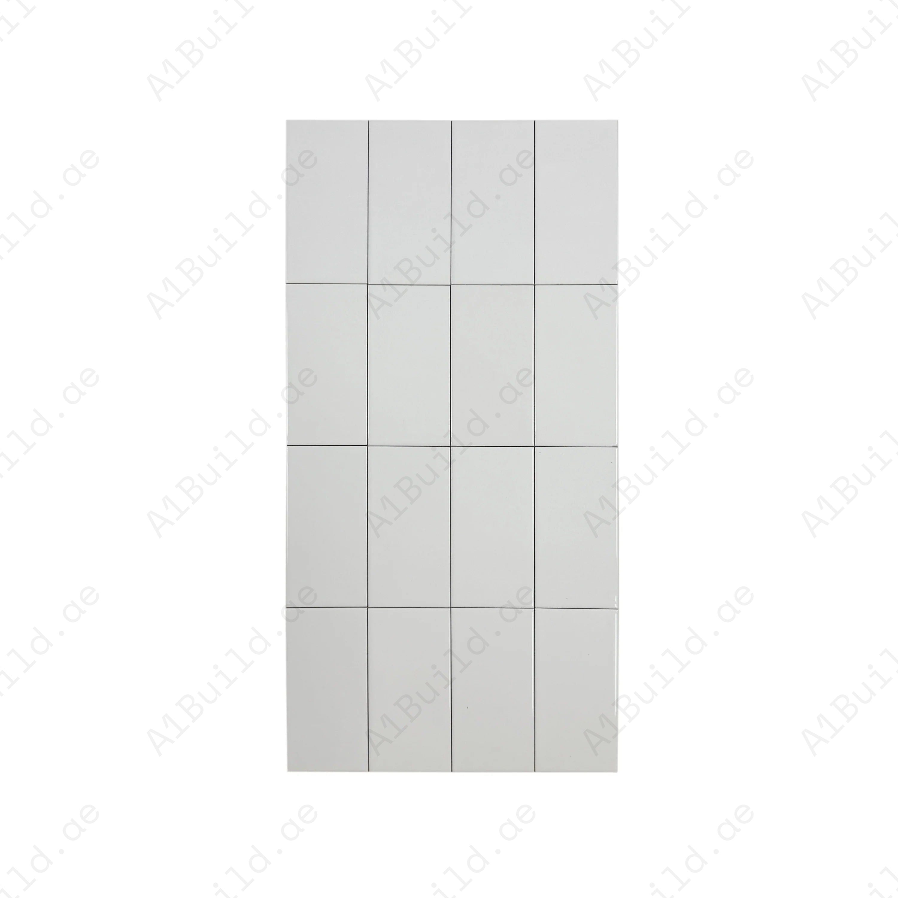 Discover Urban Luxe White Matt Flat Ceramic Tile (100x200 mm) – durable, minimal, and easy to maintain. Perfect for bathrooms, kitchens, and wall décor.