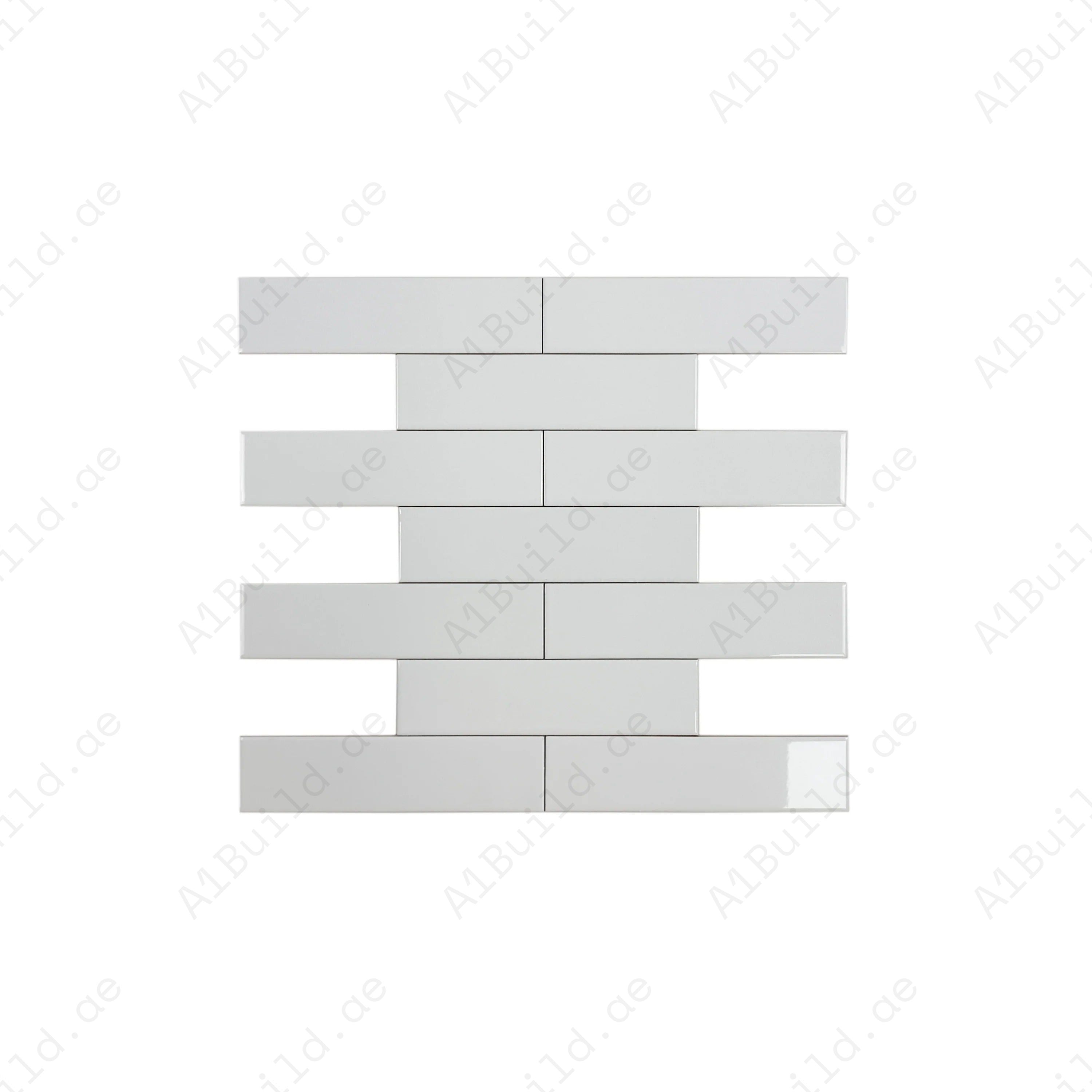Discover Urban Luxe White Matt Flat Ceramic Tile (76x306 mm) – durable, modern, and easy to maintain. Perfect for bathrooms, kitchens and elegant wall finishes.