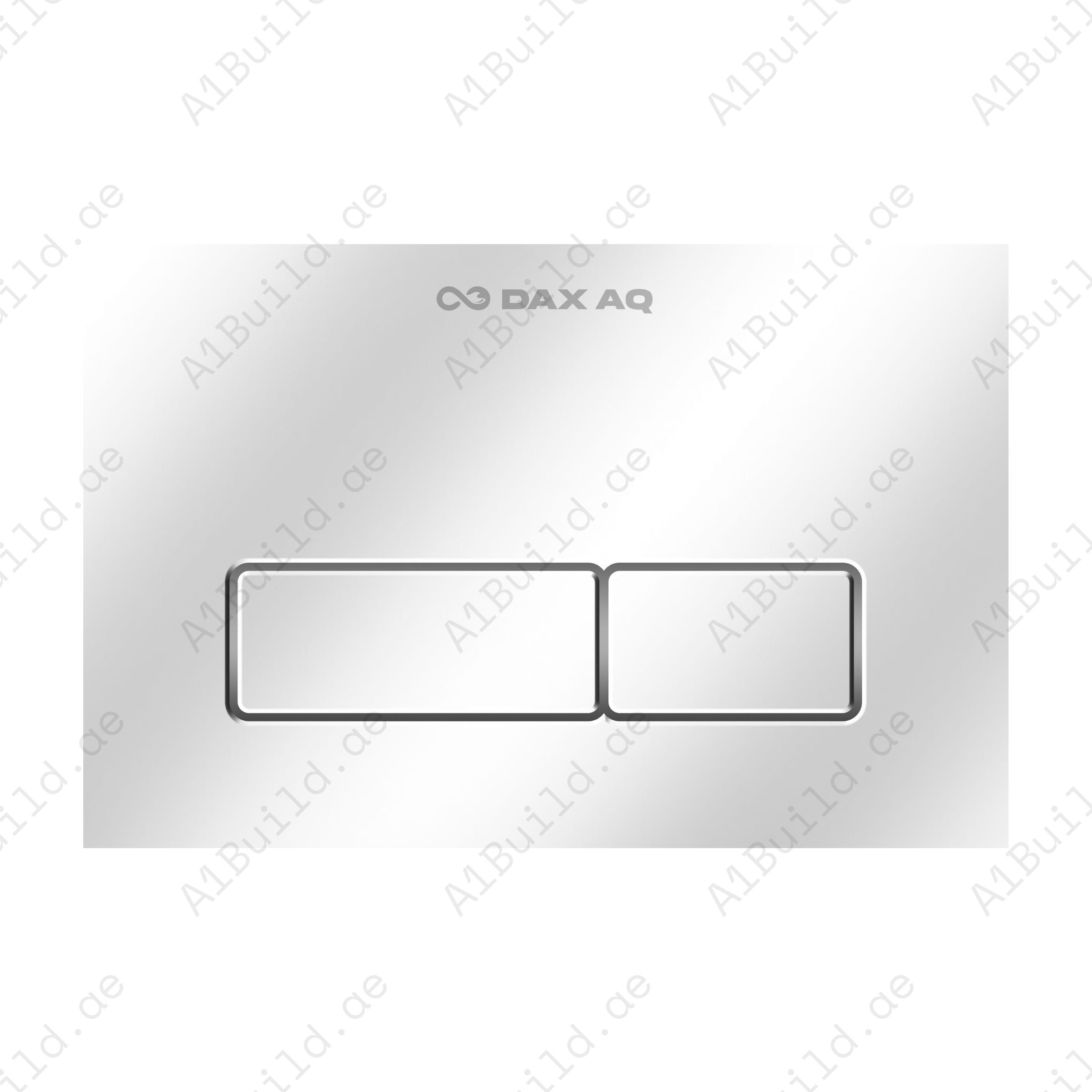 Discover the Premium Twinbar Ring White Polished Flush Plate. A glossy, minimalist, dual-flush design perfect for luxury modern bathrooms.