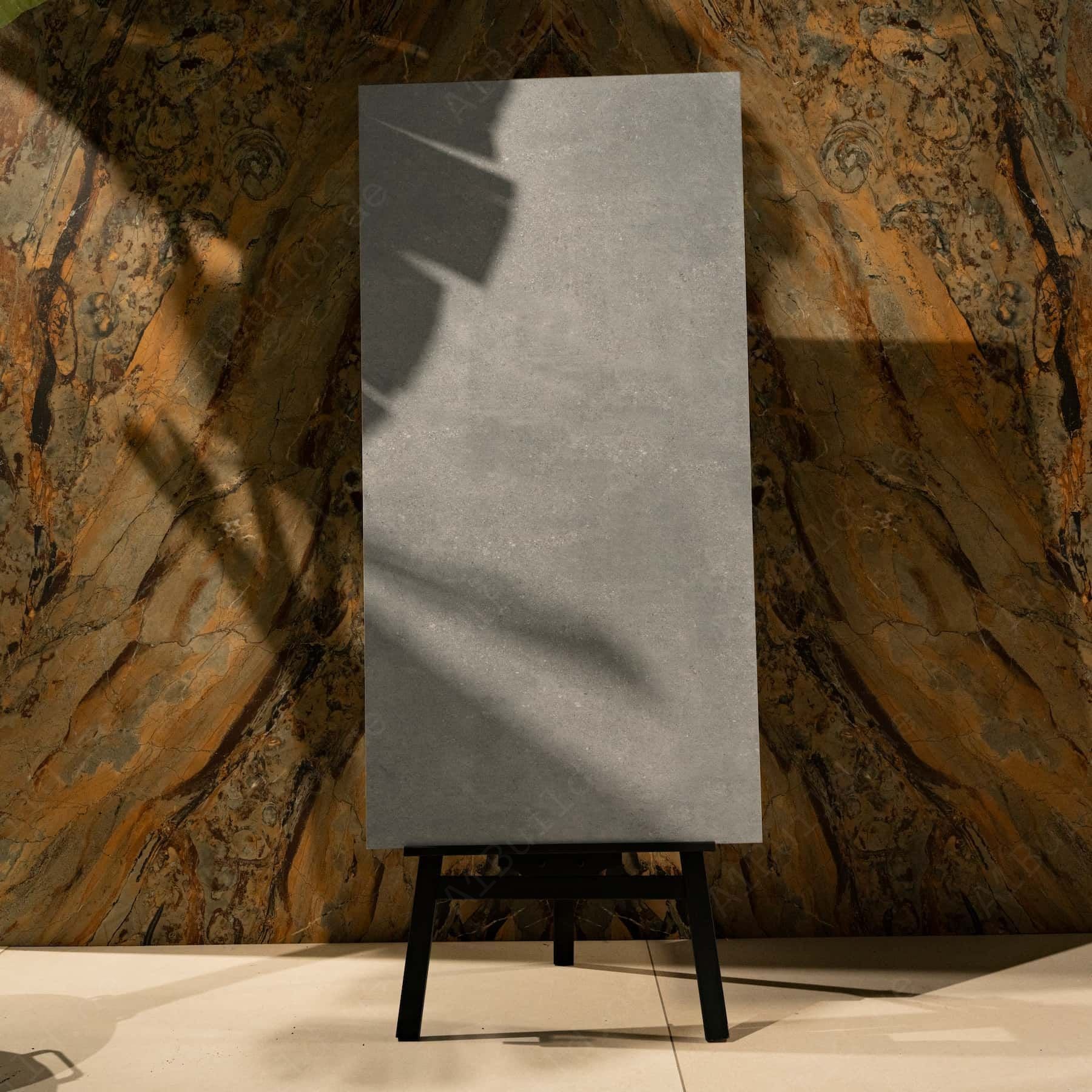 Discover the bold charm of Onido Dark Grey 60x120cm tiles with a carving matt finish. Perfect for modern interiors, offering depth and durability.