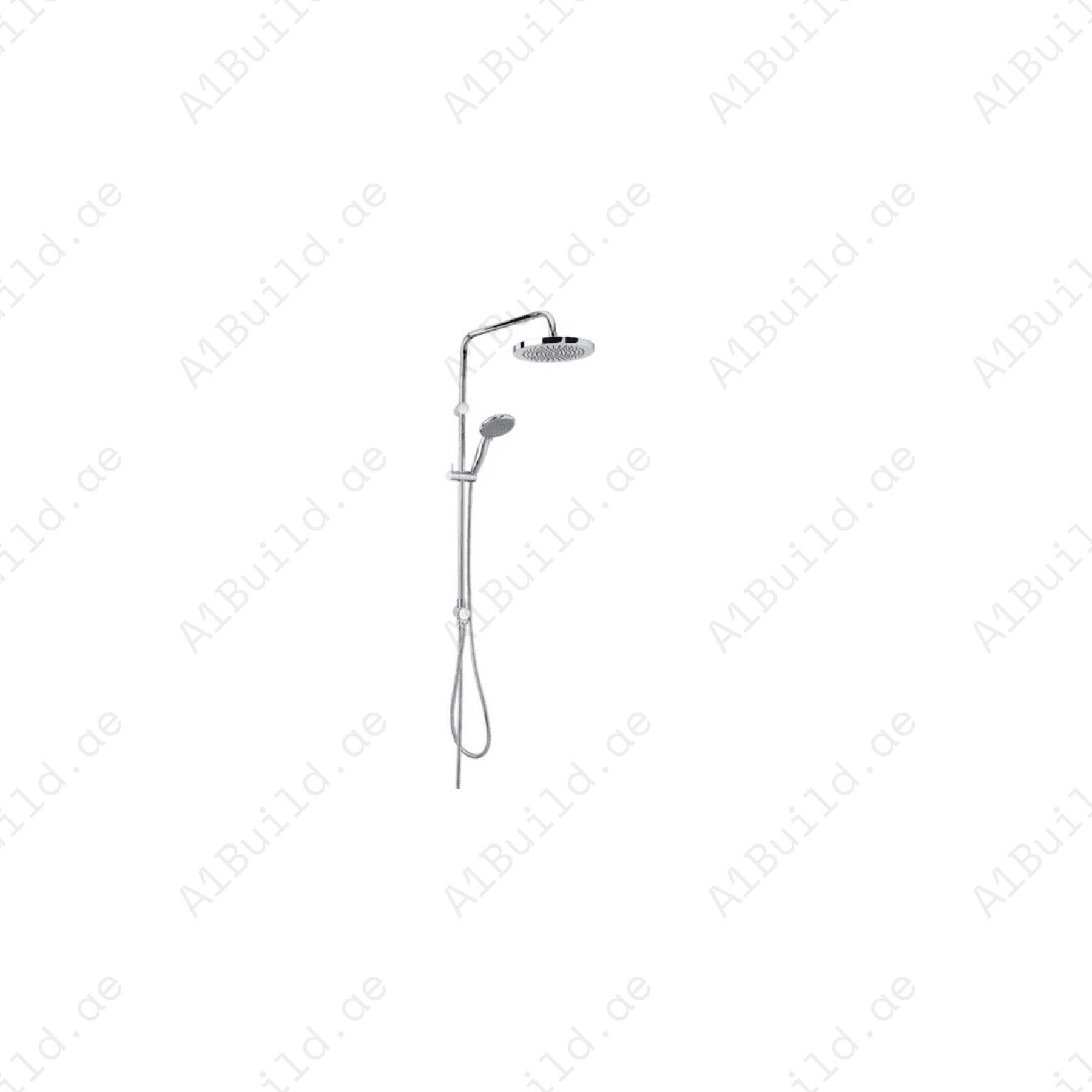 Dual Shower System with 4S Hand Shower | Chrome | Flow Regulator 8 L/min