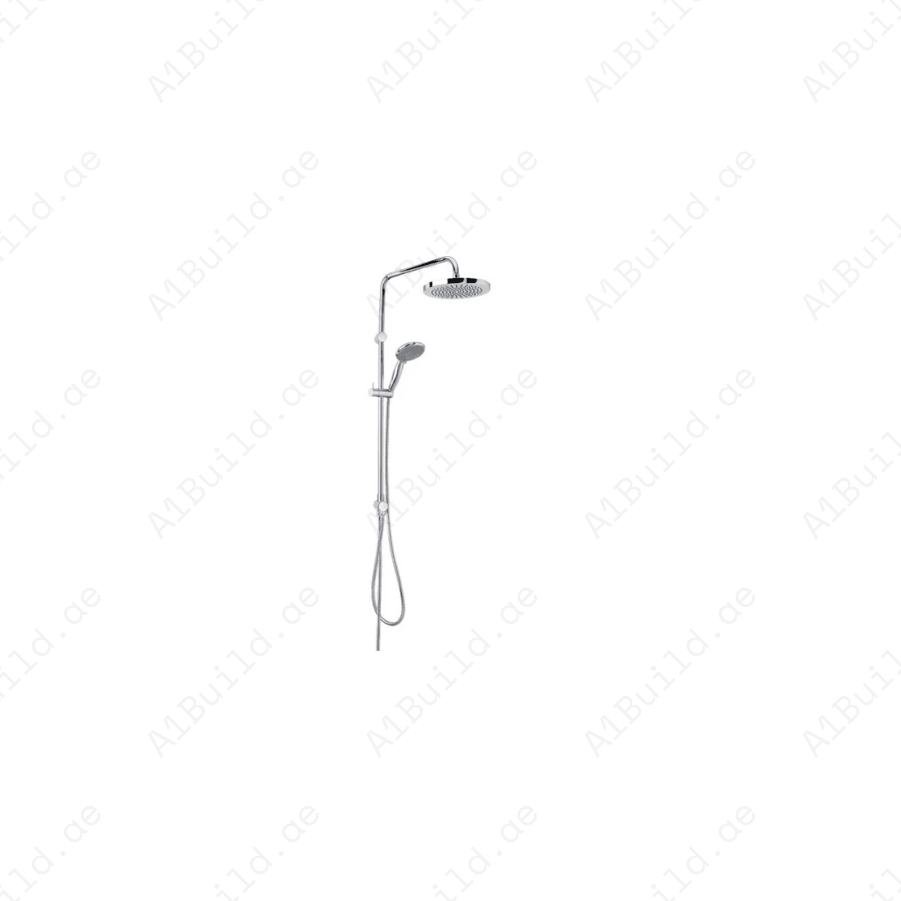 Dual Shower System with 4S Hand Shower | Chrome | Flow Regulator 8 L/min