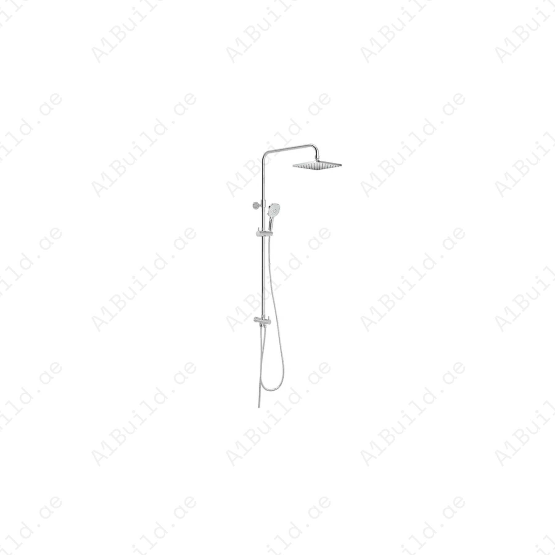 Dual Shower System L 960 mm with Ceramic Diverter, Hand Shower