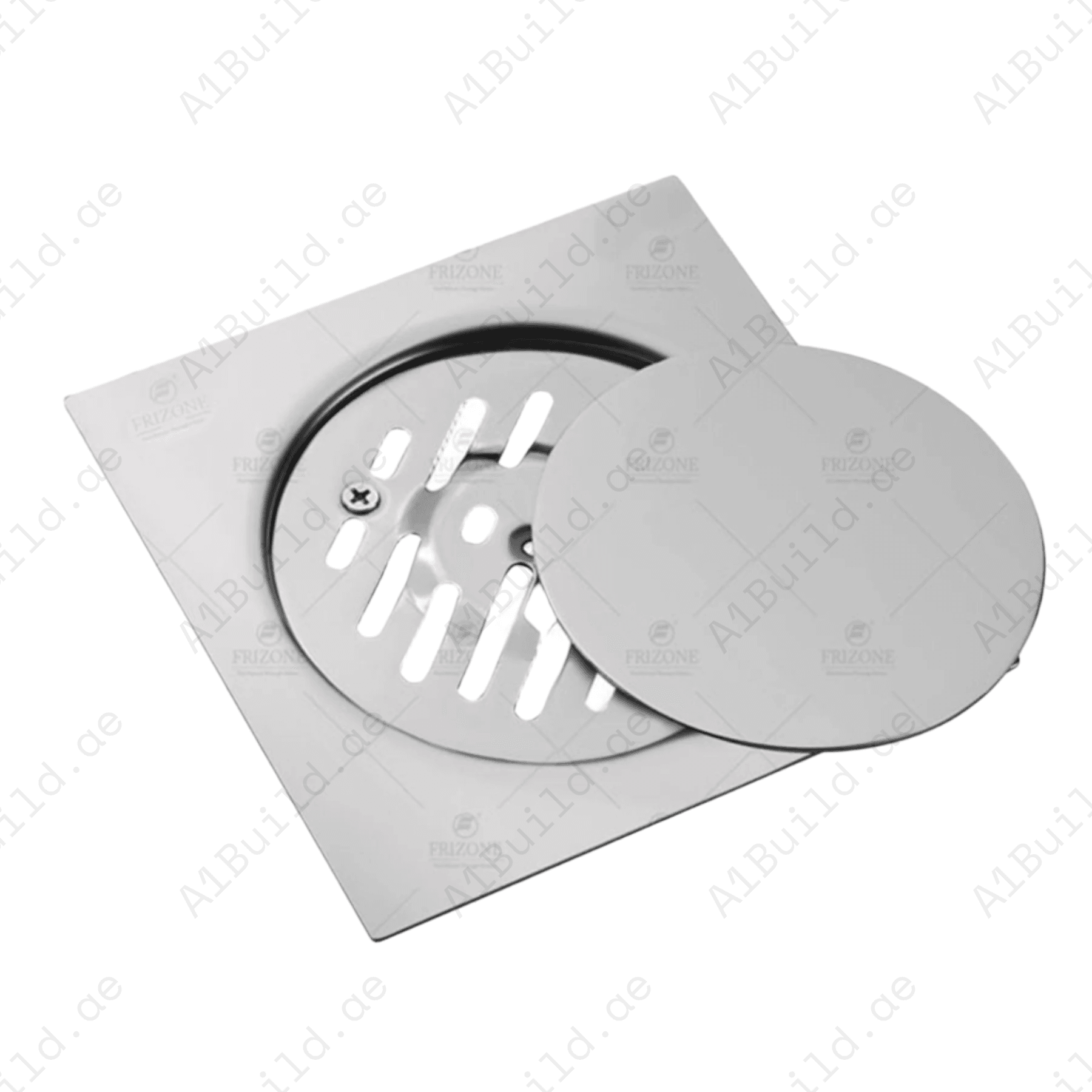 DurableStainlessSteelFloorDrain15x15CMwithSmoothWaterFlow_3