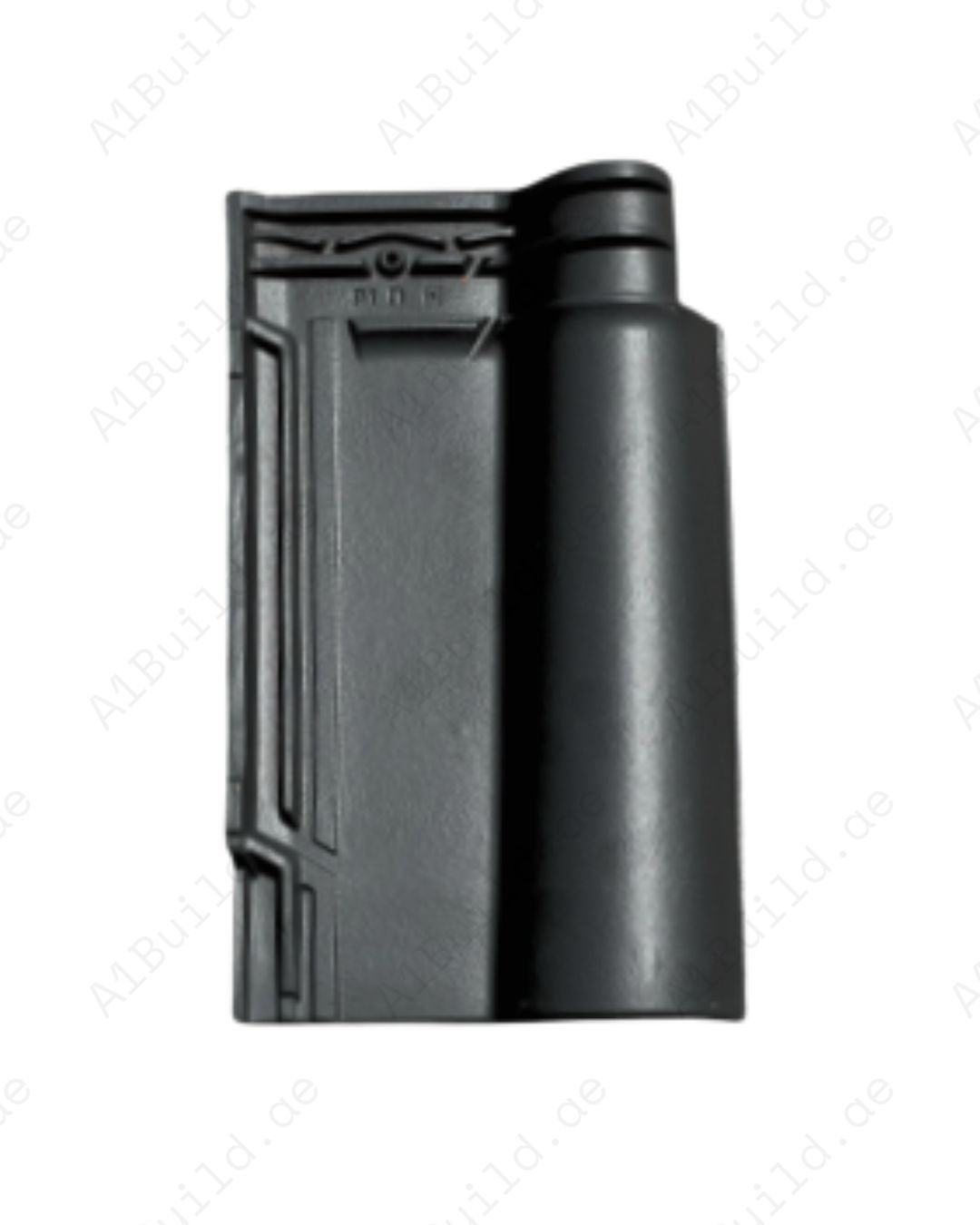 Ebano Dark Grey roof tile 45.1×27.3 cm with maximum durability and elegant finish. UV-resistant, lightweight installation, and only 12.5 tiles per m² needed.