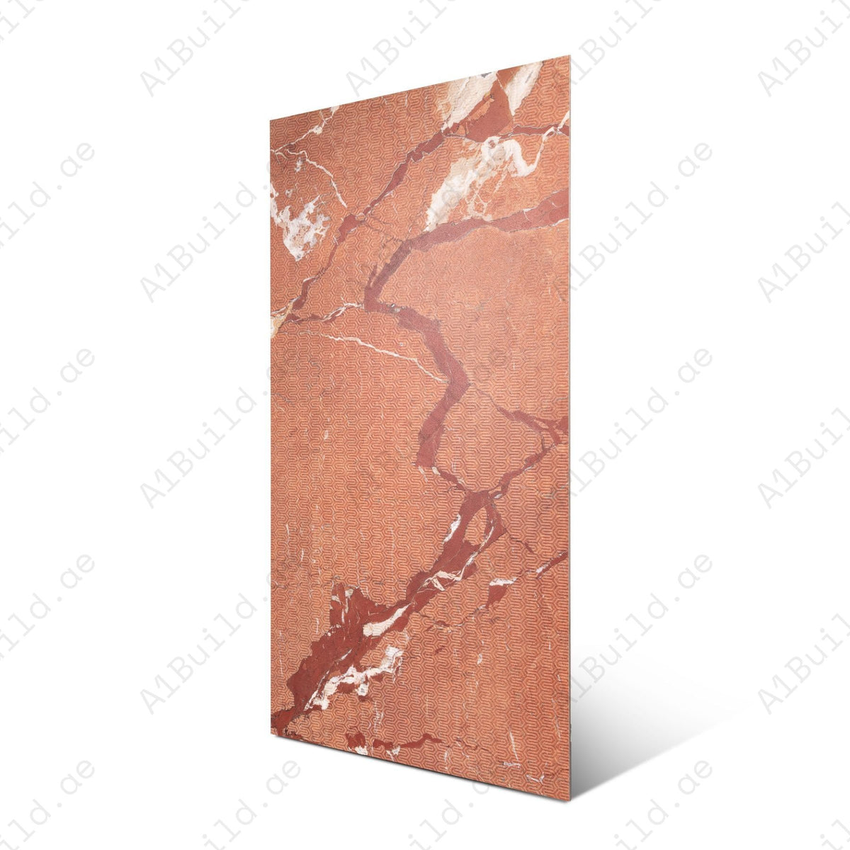 Edina Brick Red Porcelain Tile 60x120cm with Mould Tech Matt finish. Durable 9mm tile, modern design, perfect for walls and floors.