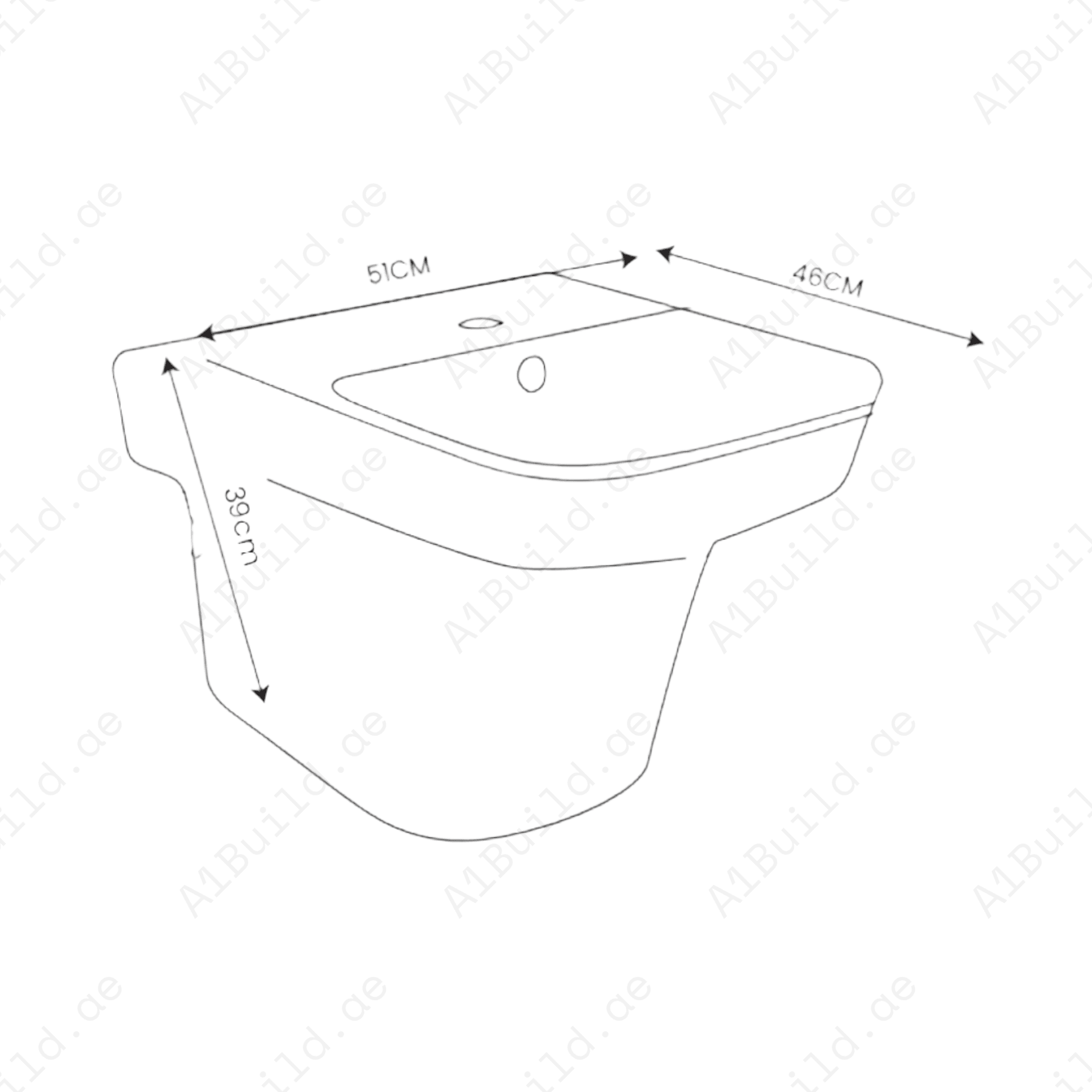 ElegantWallHungBasinwithHigh-QualityCeramicforModernBathrooms_3