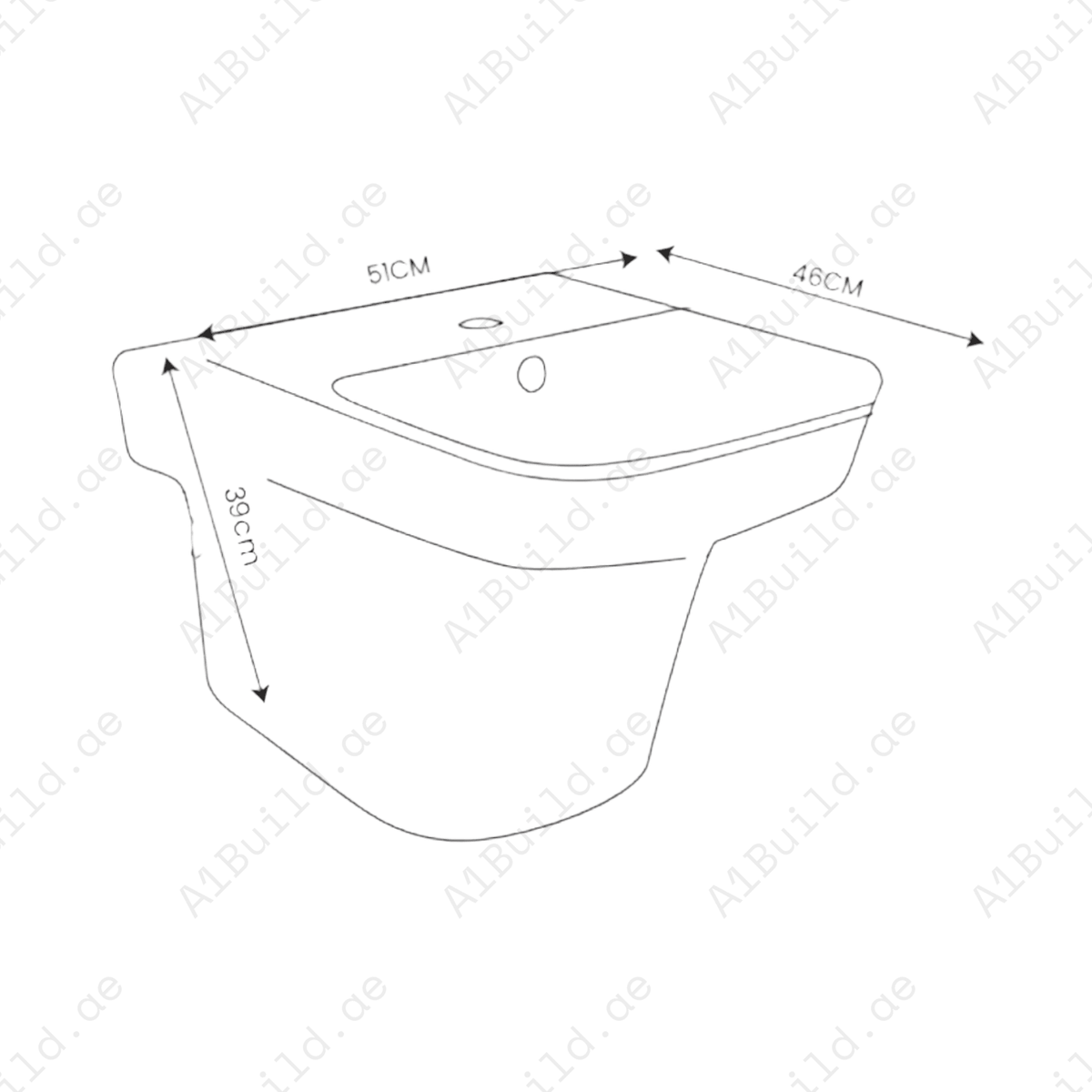 ElegantWallHungBasinwithHigh-QualityCeramicforModernBathrooms_3